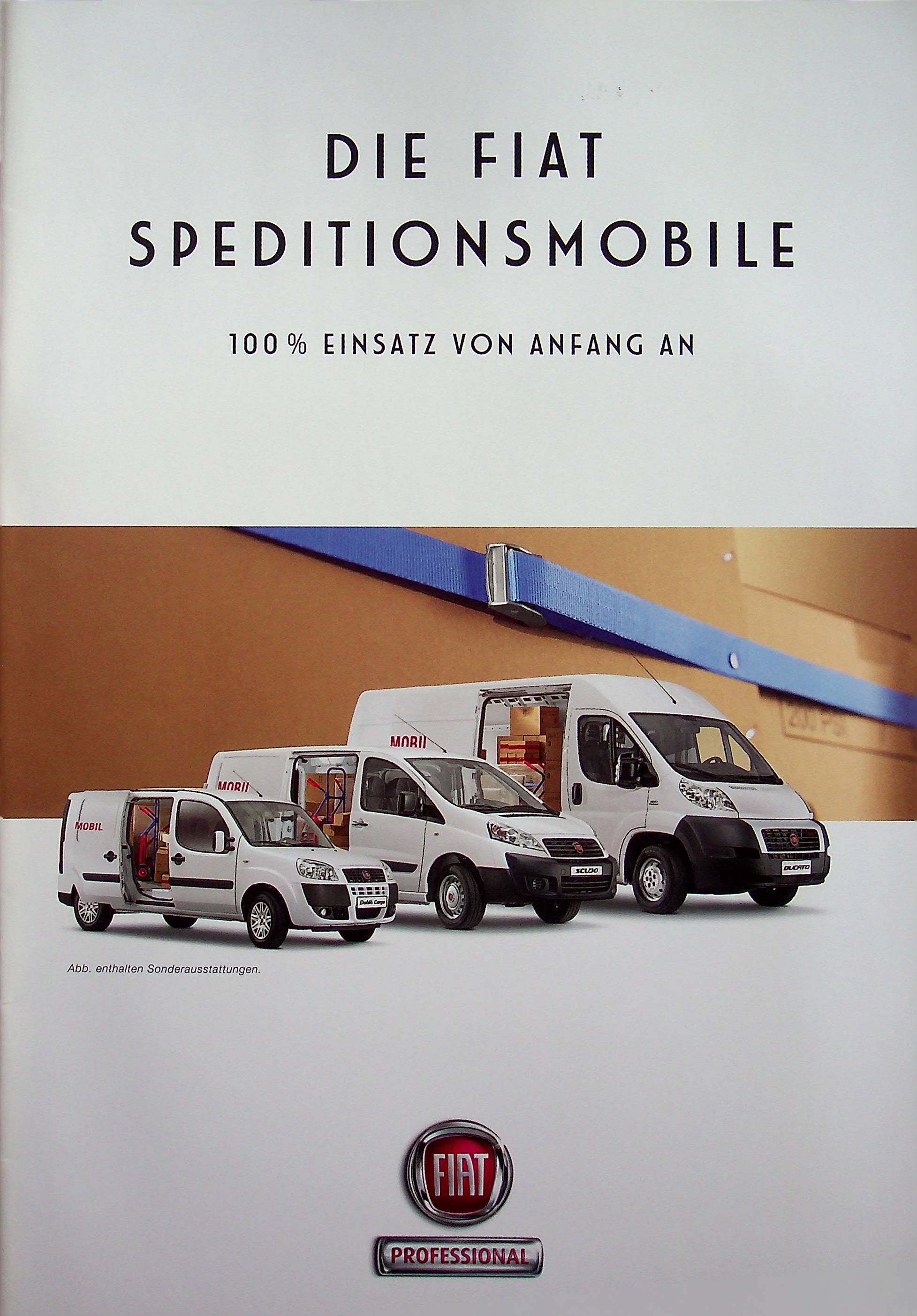 Fiat Scudo Ducato - Spedition - Prospekt 09/2008