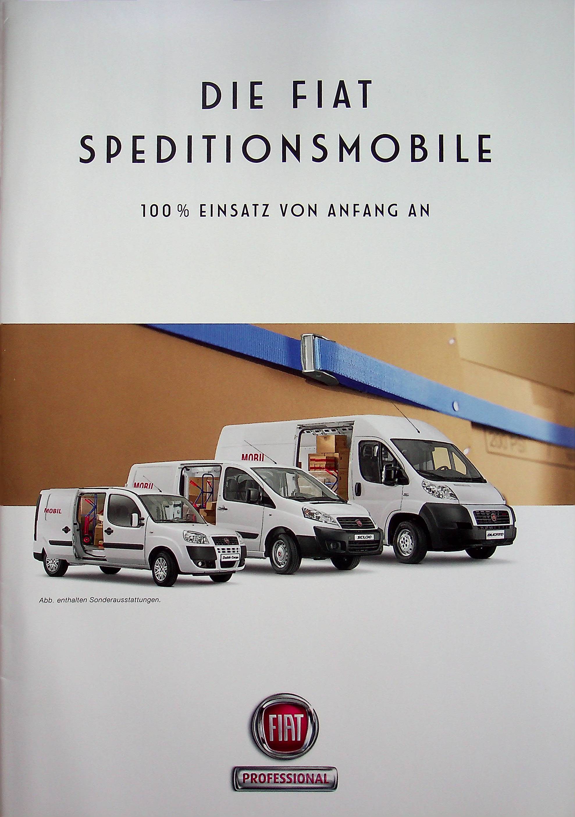 Fiat Scudo Ducato - Spedition - Prospekt 03/2009