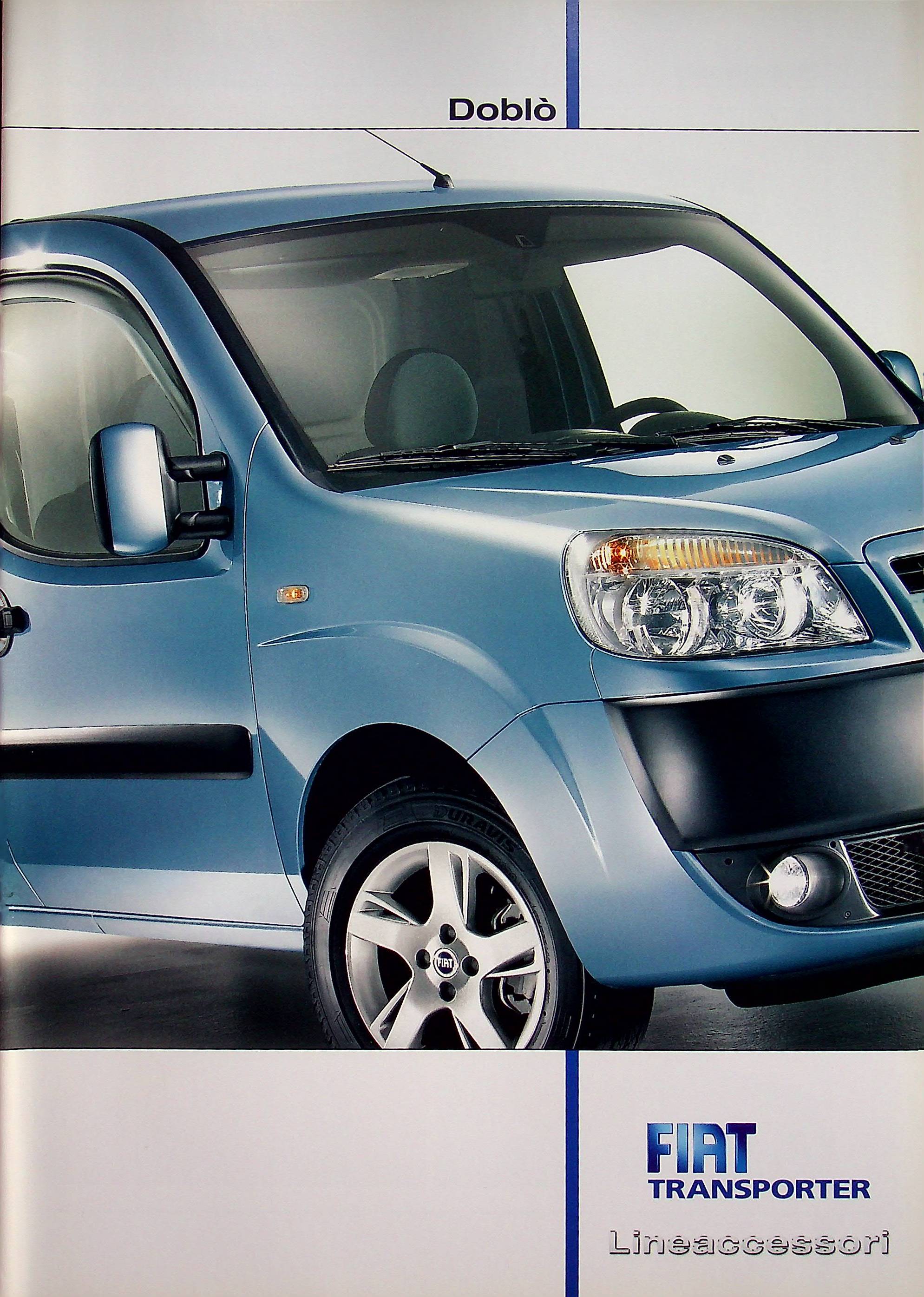 Fiat Doblo - Zubehör - Prospekt 06/2007