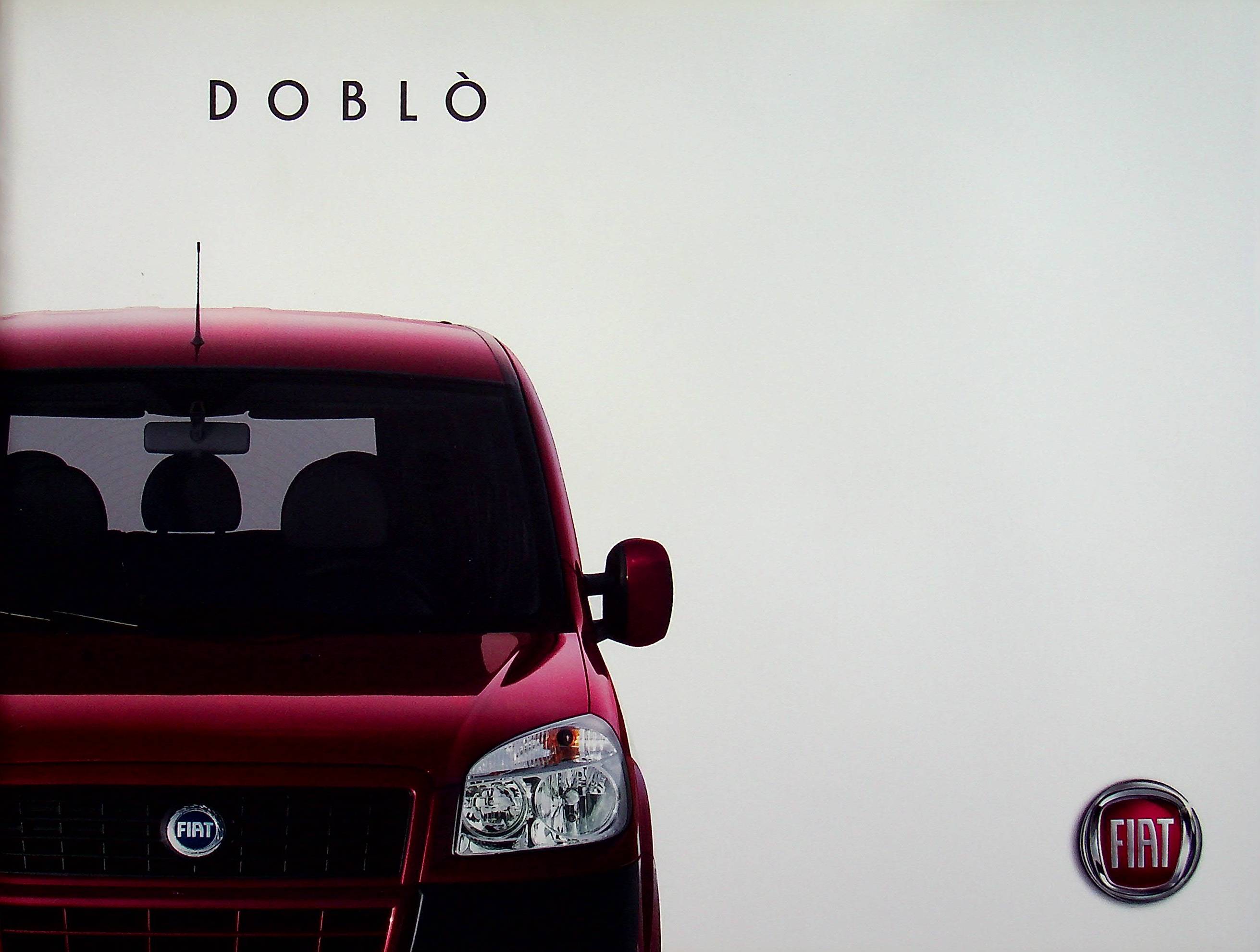Fiat Doblo Prospekt 07/2007
