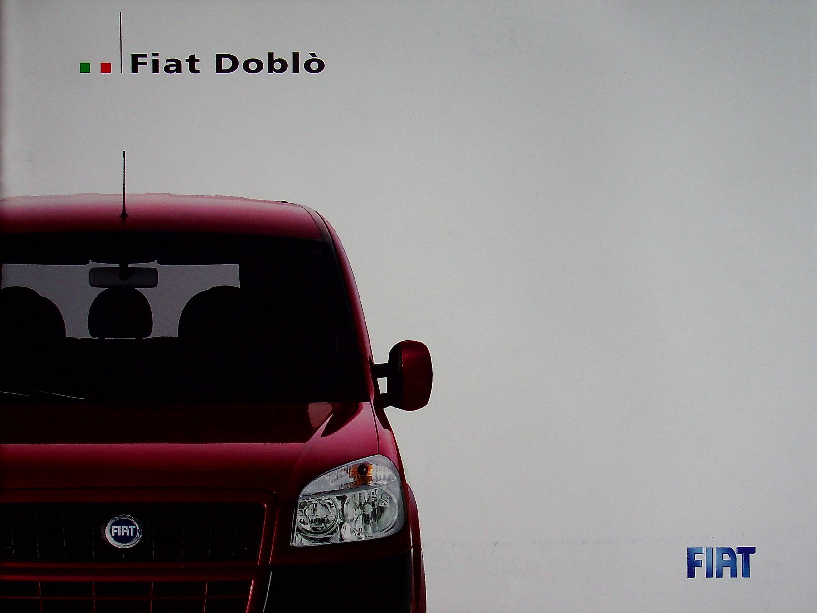 Fiat Doblo Prospekt 09/2006