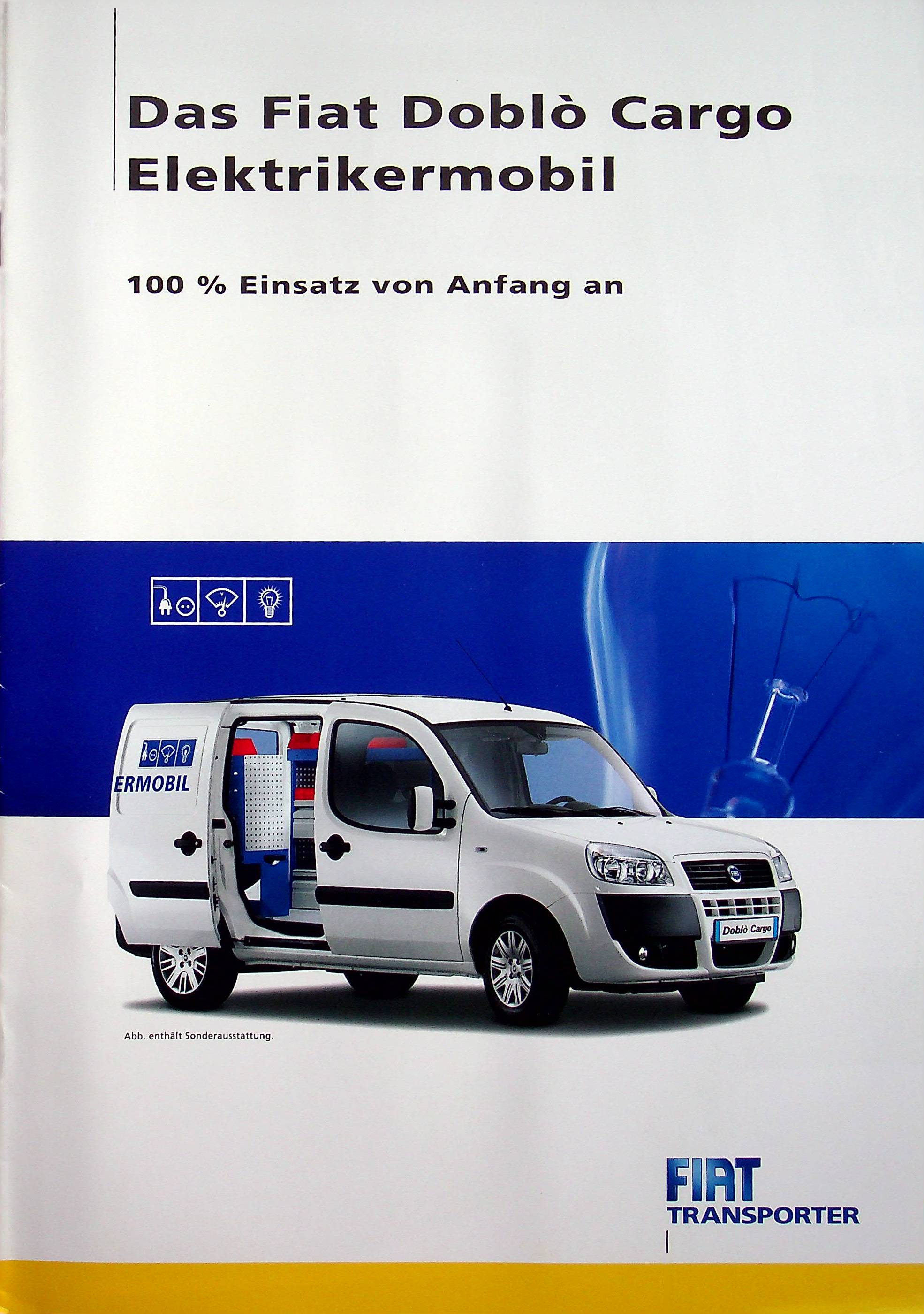 Fiat Doblo Cargo - Elektriker - Prospekt 05/2006