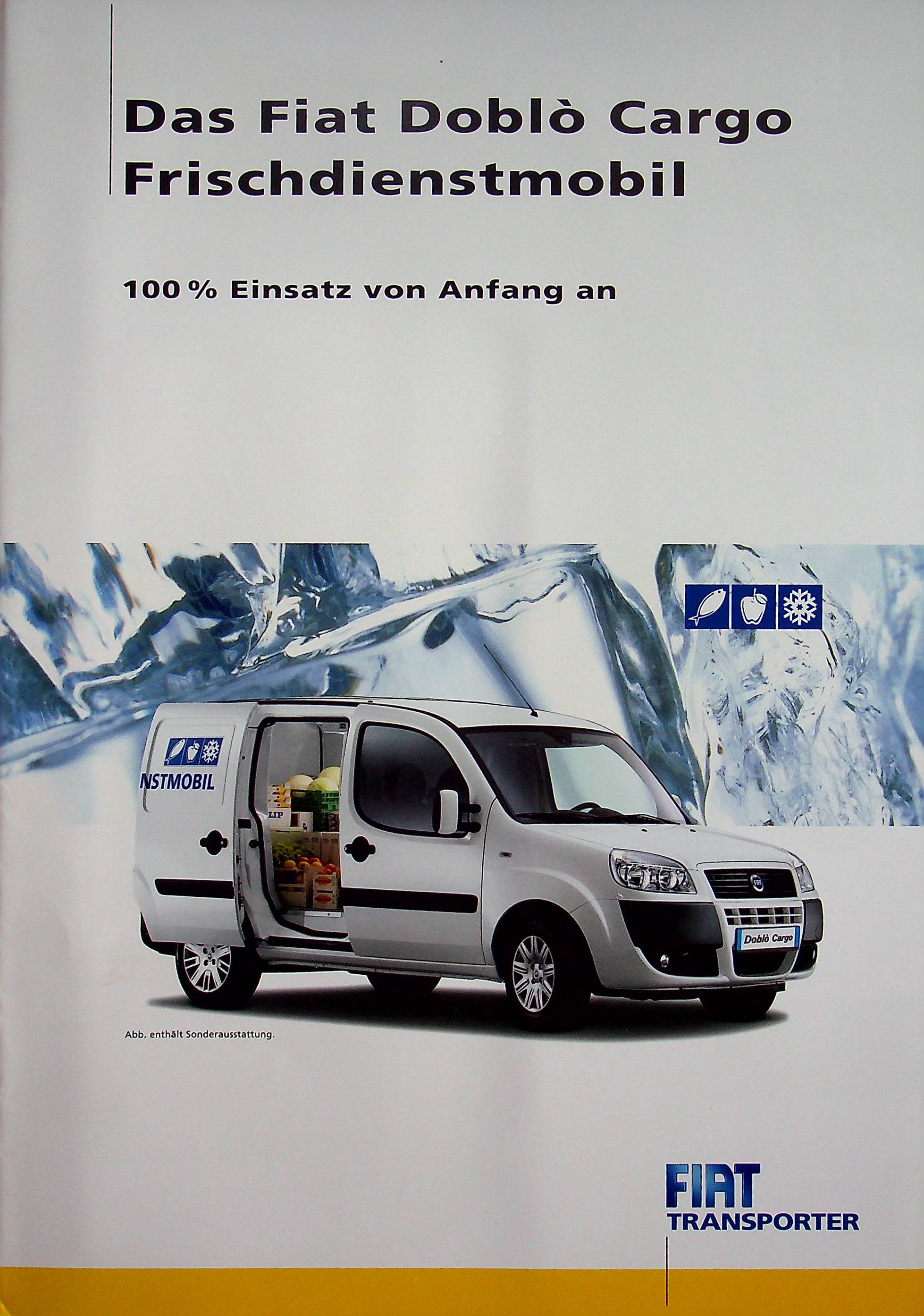 Fiat Doblo Cargo - Frischdienst - Prospekt 05/2006