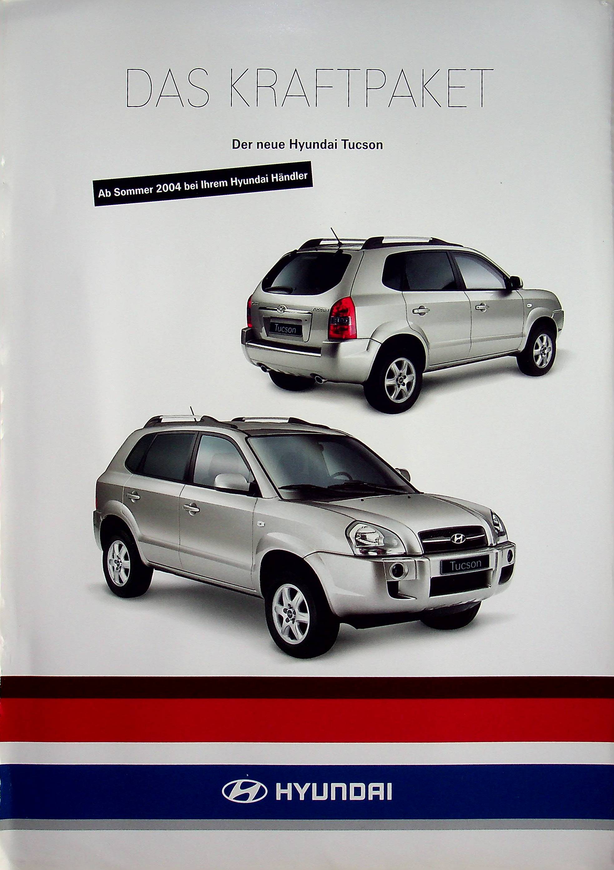 Hyundai Tucson Prospekt 2004
