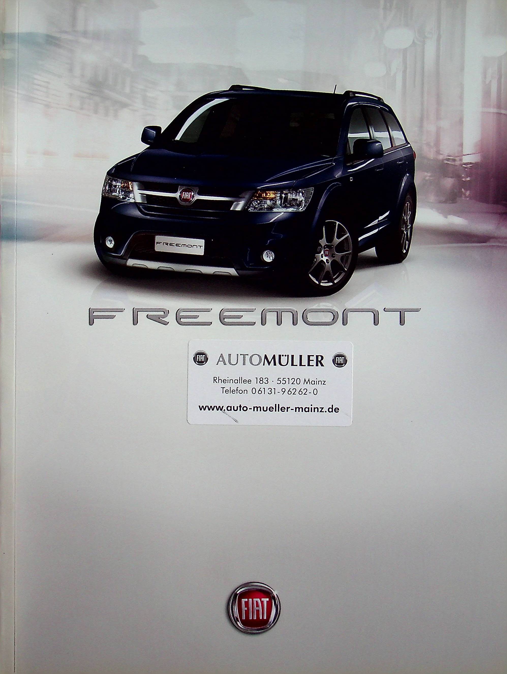 Fiat Freemont Prospekt 11/2011