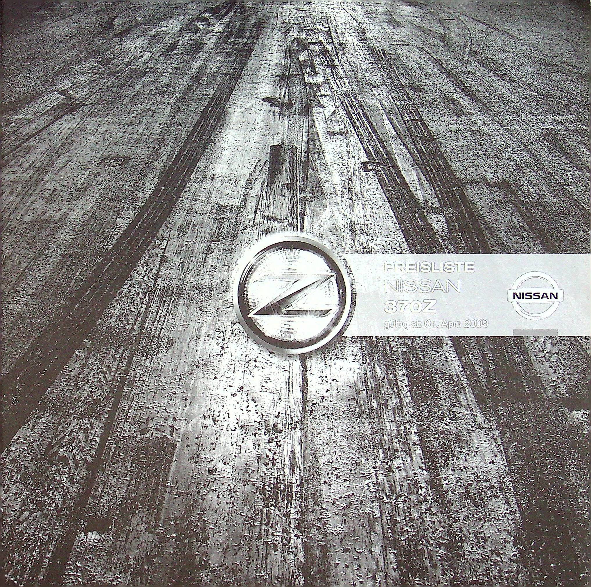 Nissan 370 Z - Preisliste & Extras - Prospekt 04/2009