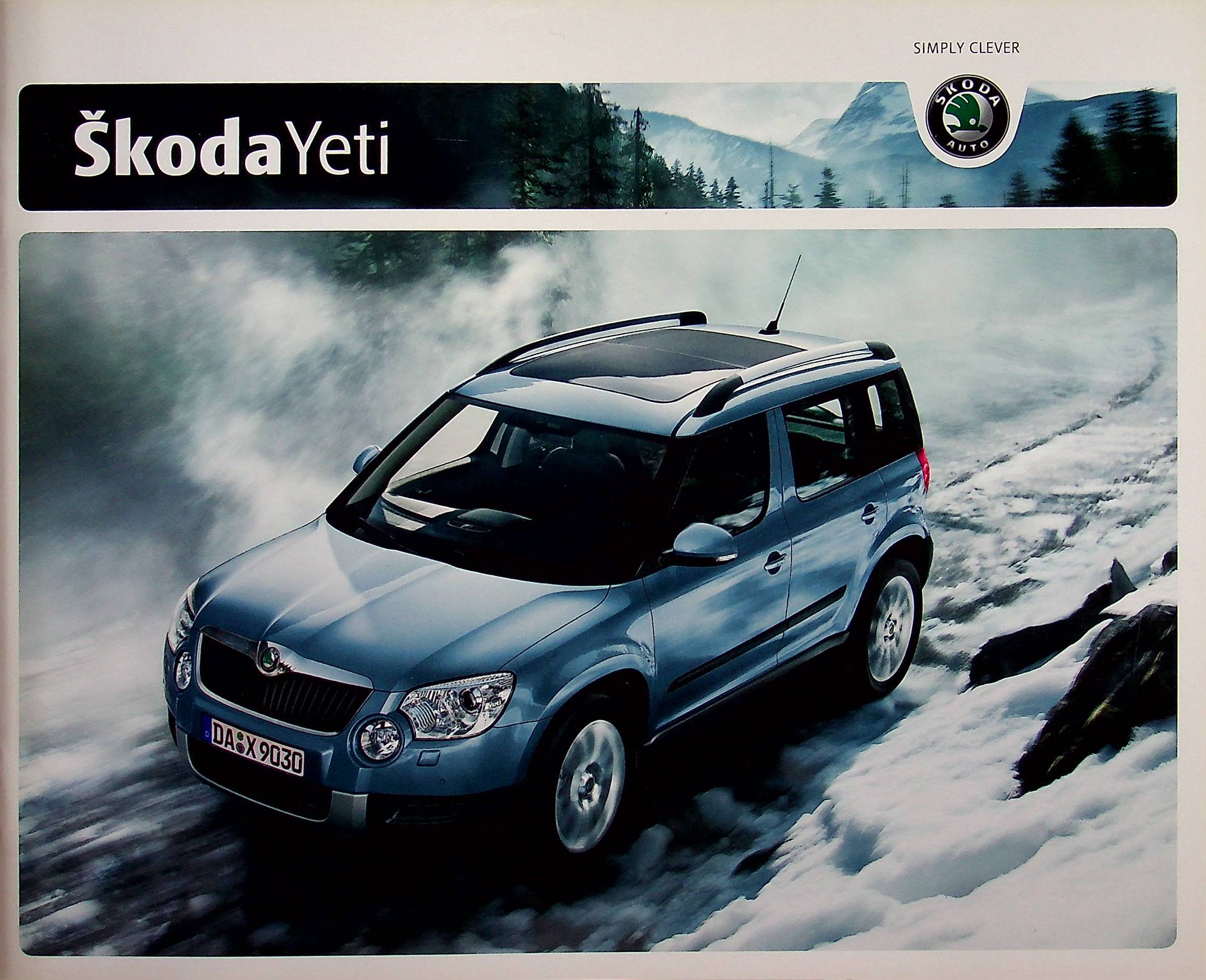 Skoda Yeti Prospekt 10/2009