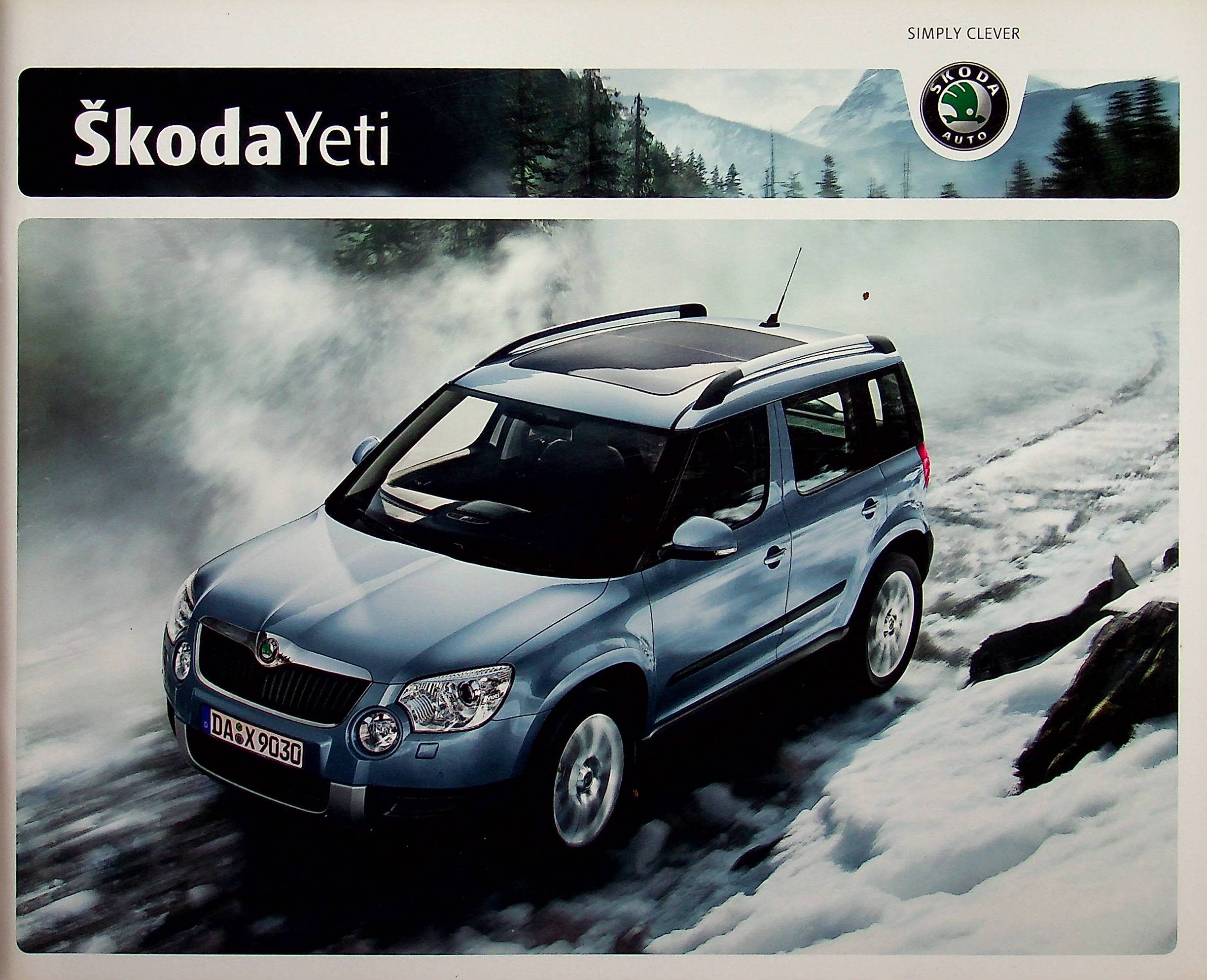 Skoda Yeti Prospekt 08/2009
