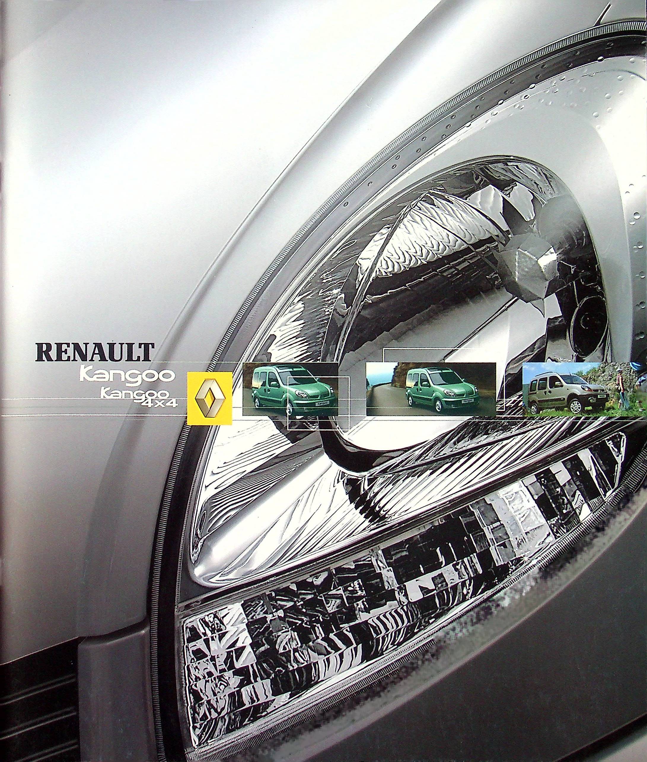 Renault Kangoo + 4x4 Prospekt 04/2004