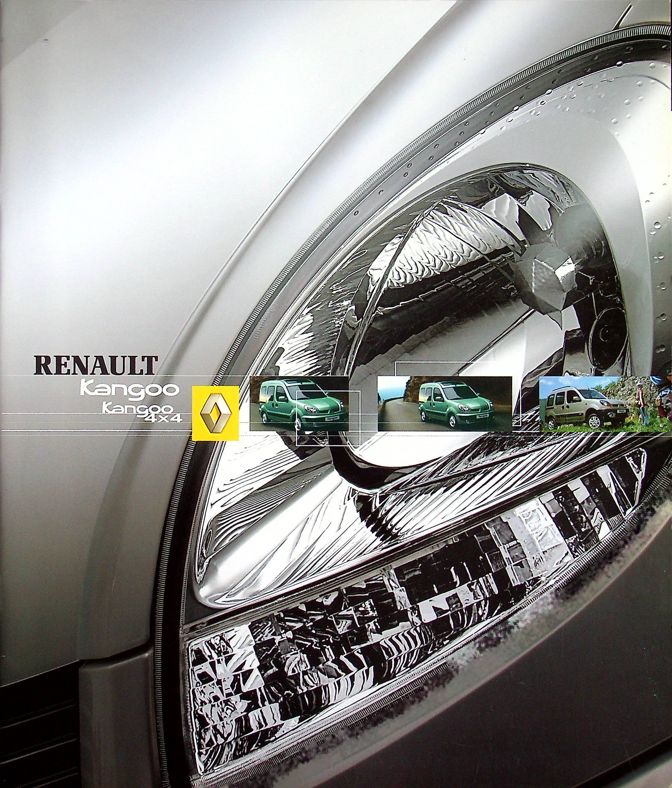 Renault Kangoo + 4x4 Prospekt 08/2004