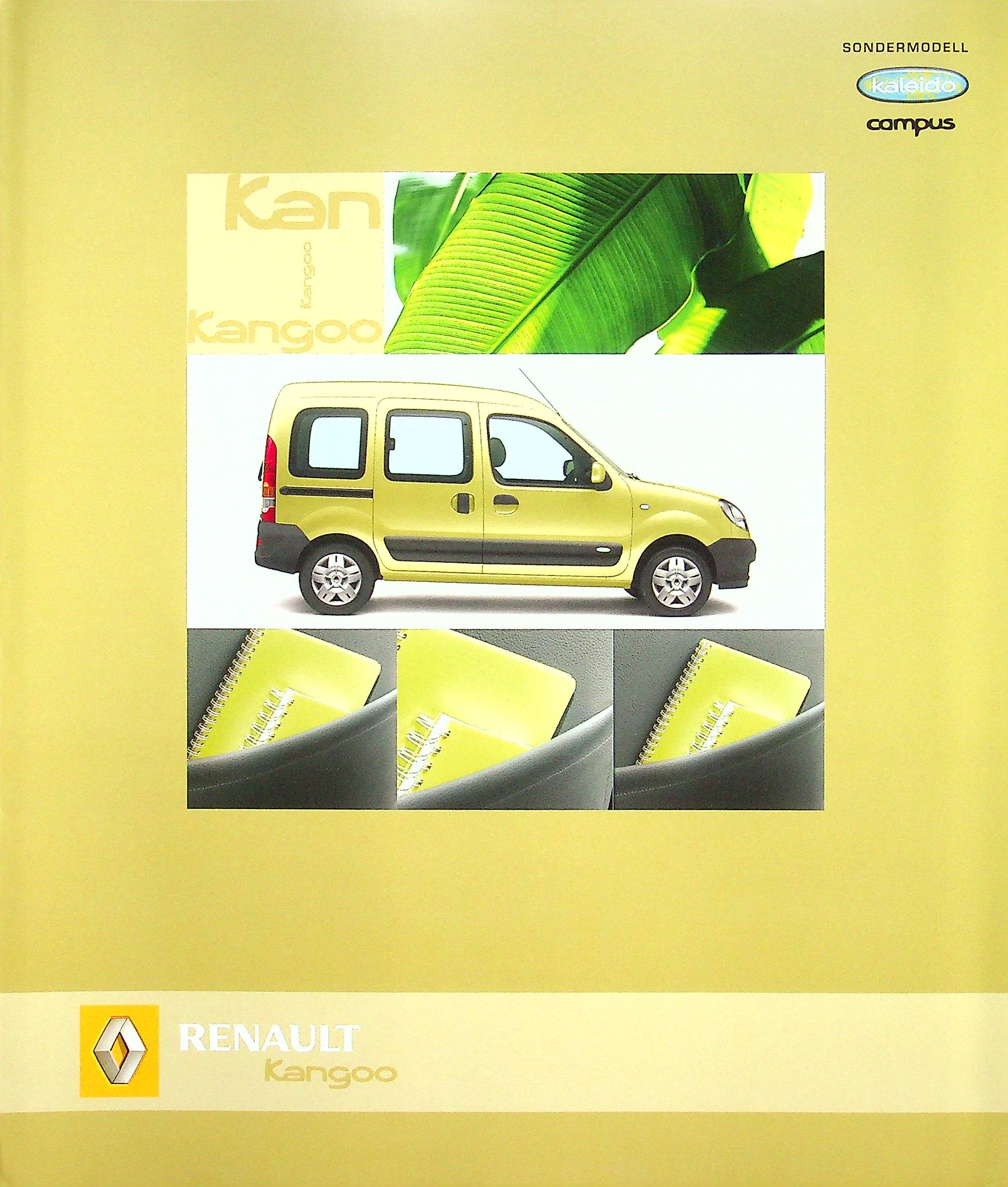 Renault Kangoo - Kaleido - Prospekt 12/2004