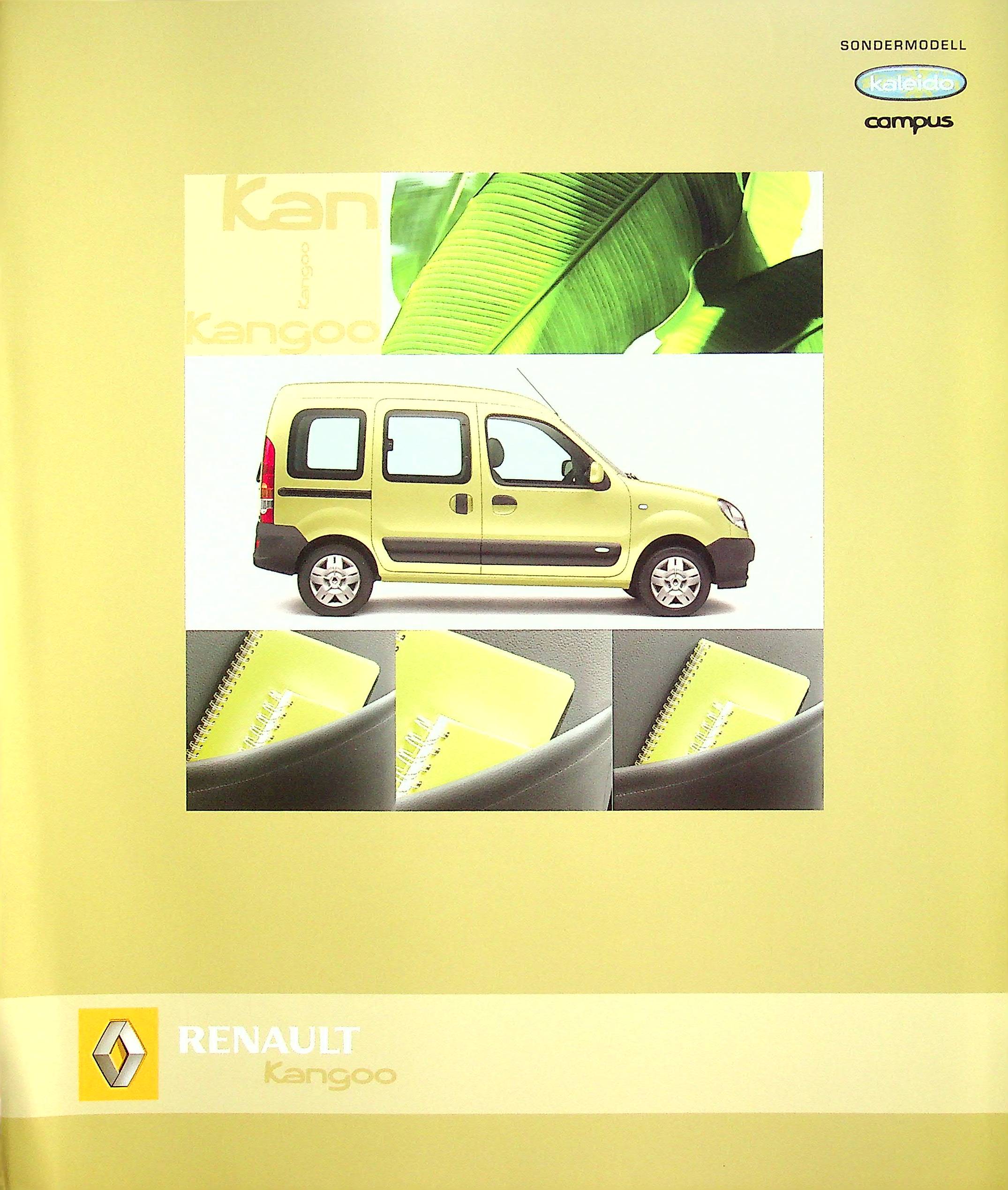 Renault Kangoo - Kaleido - Prospekt 07/2005
