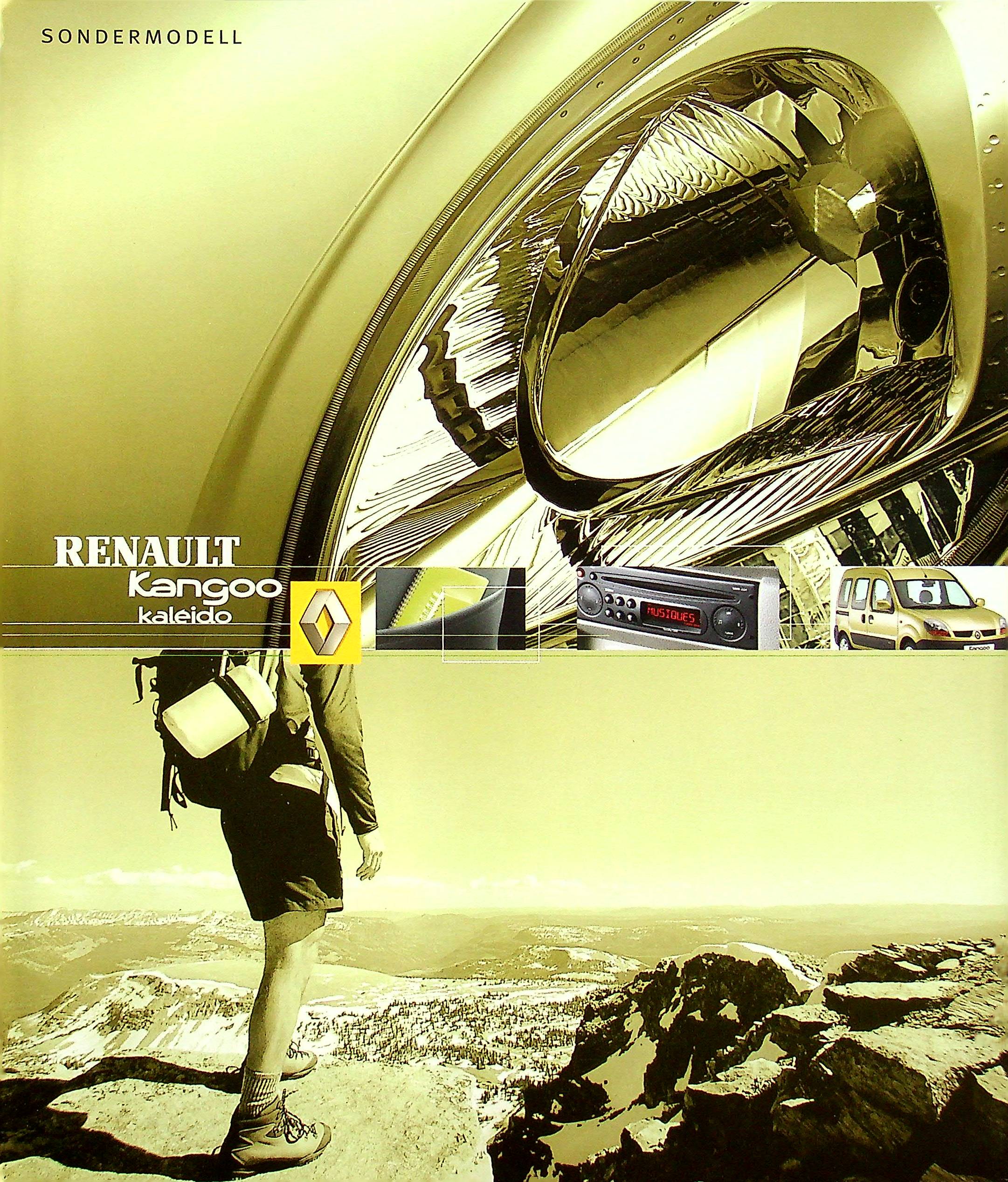 Renault Kangoo - Kaleido - Prospekt 11/2003
