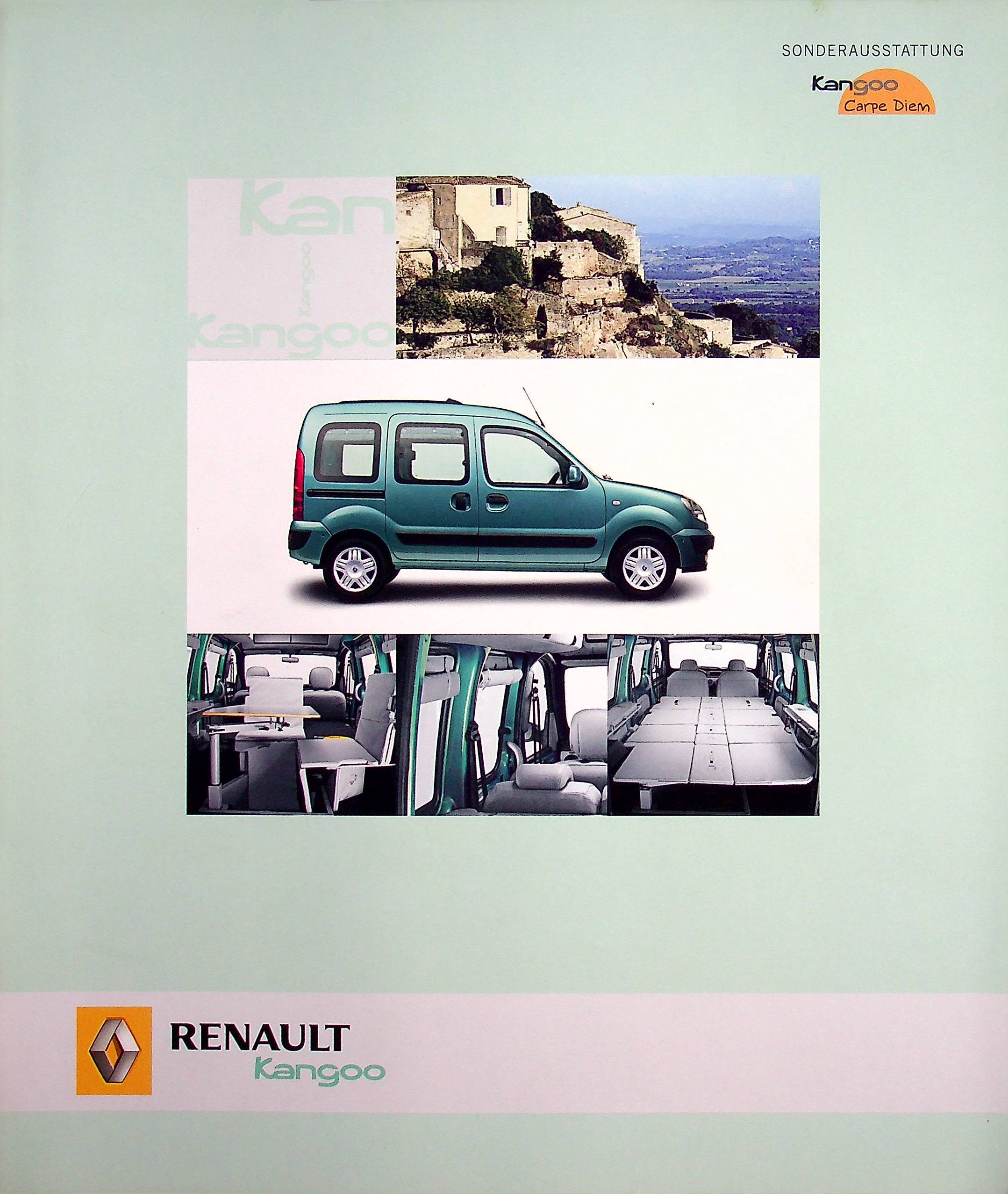 Renault Kangoo - Carpe Diem - Prospekt 09/2005