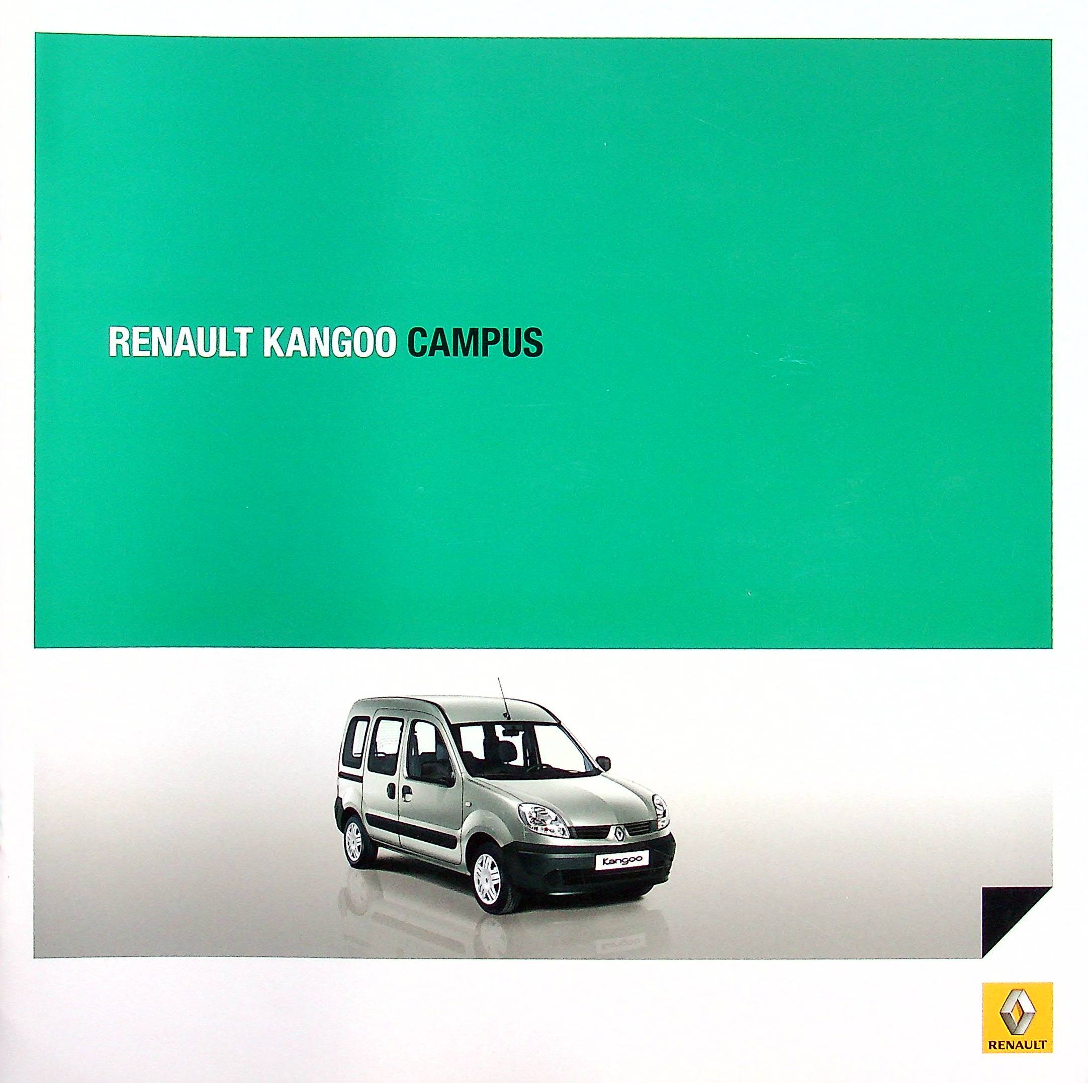 Renault Kangoo - Campus - Prospekt 12/2008