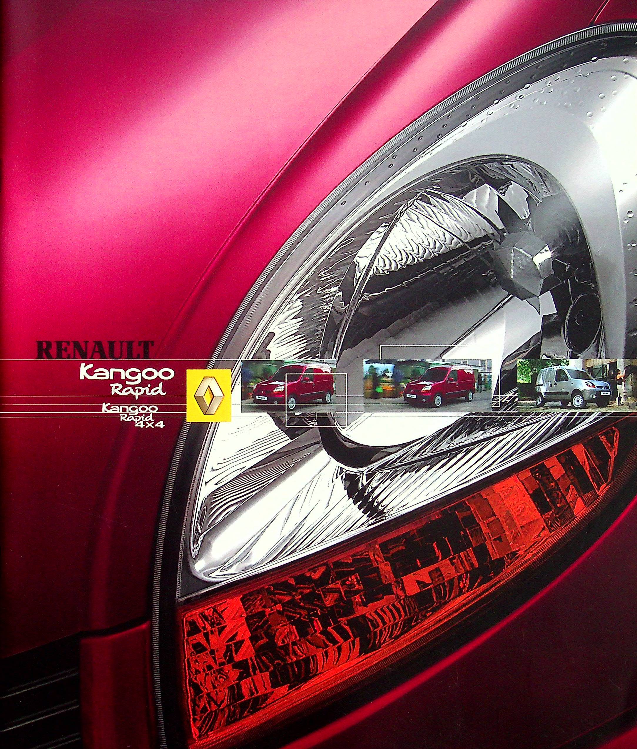 Renault Kangoo Rapid + 4x4 Prospekt 11/2003