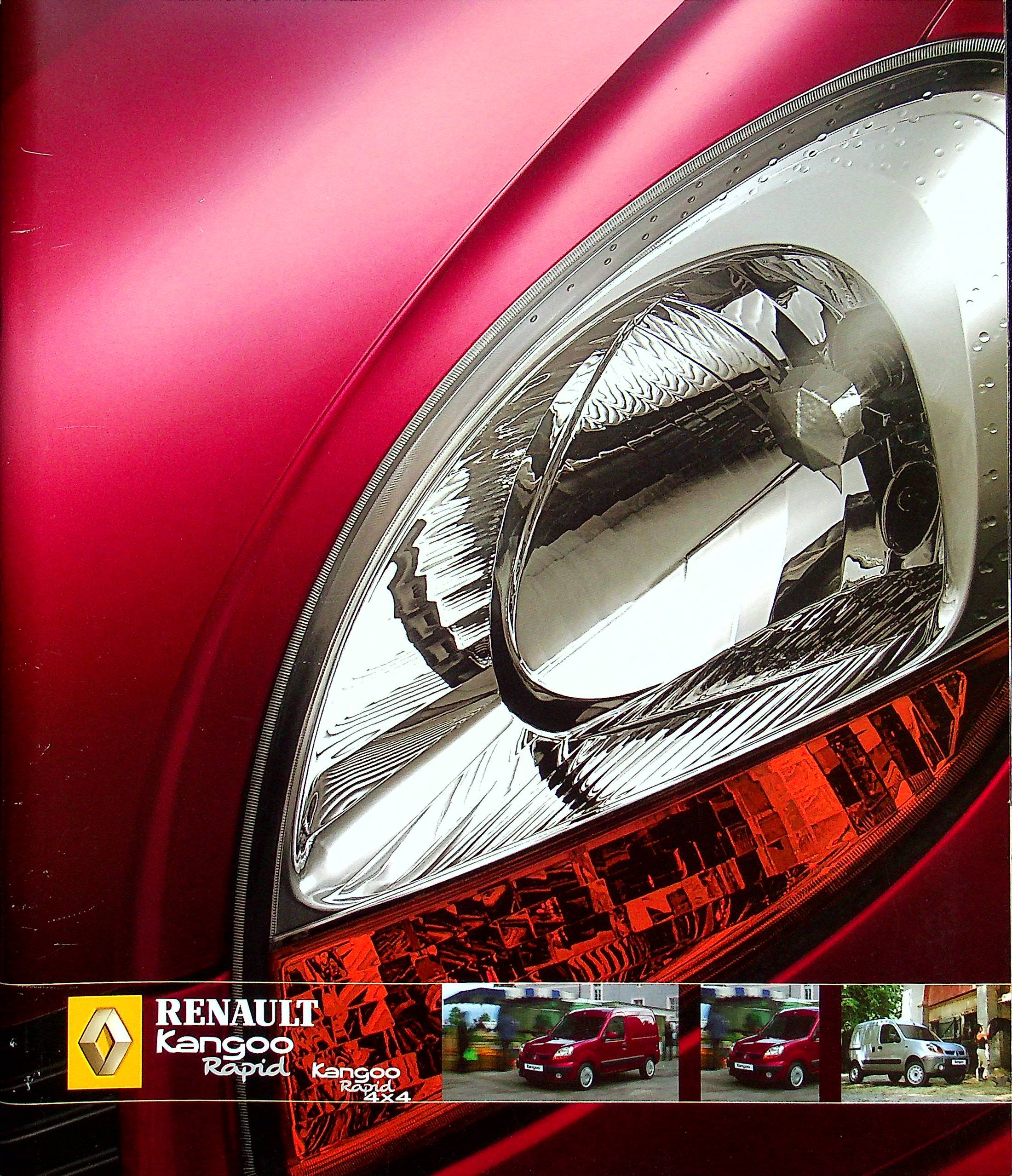 Renault Kangoo Rapid + 4x4 Prospekt 12/2004
