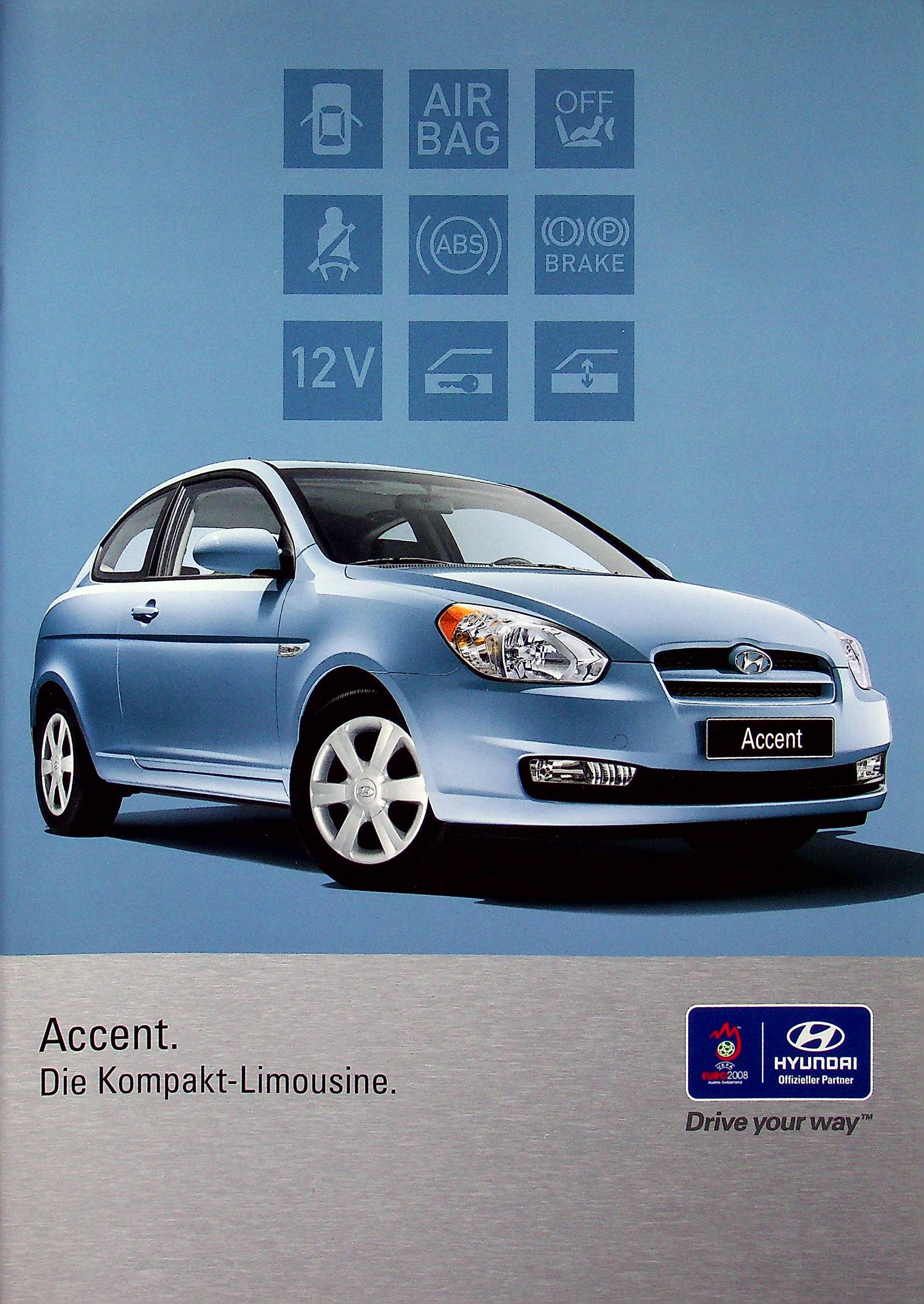 Hyundai Accent Prospekt 11/2007