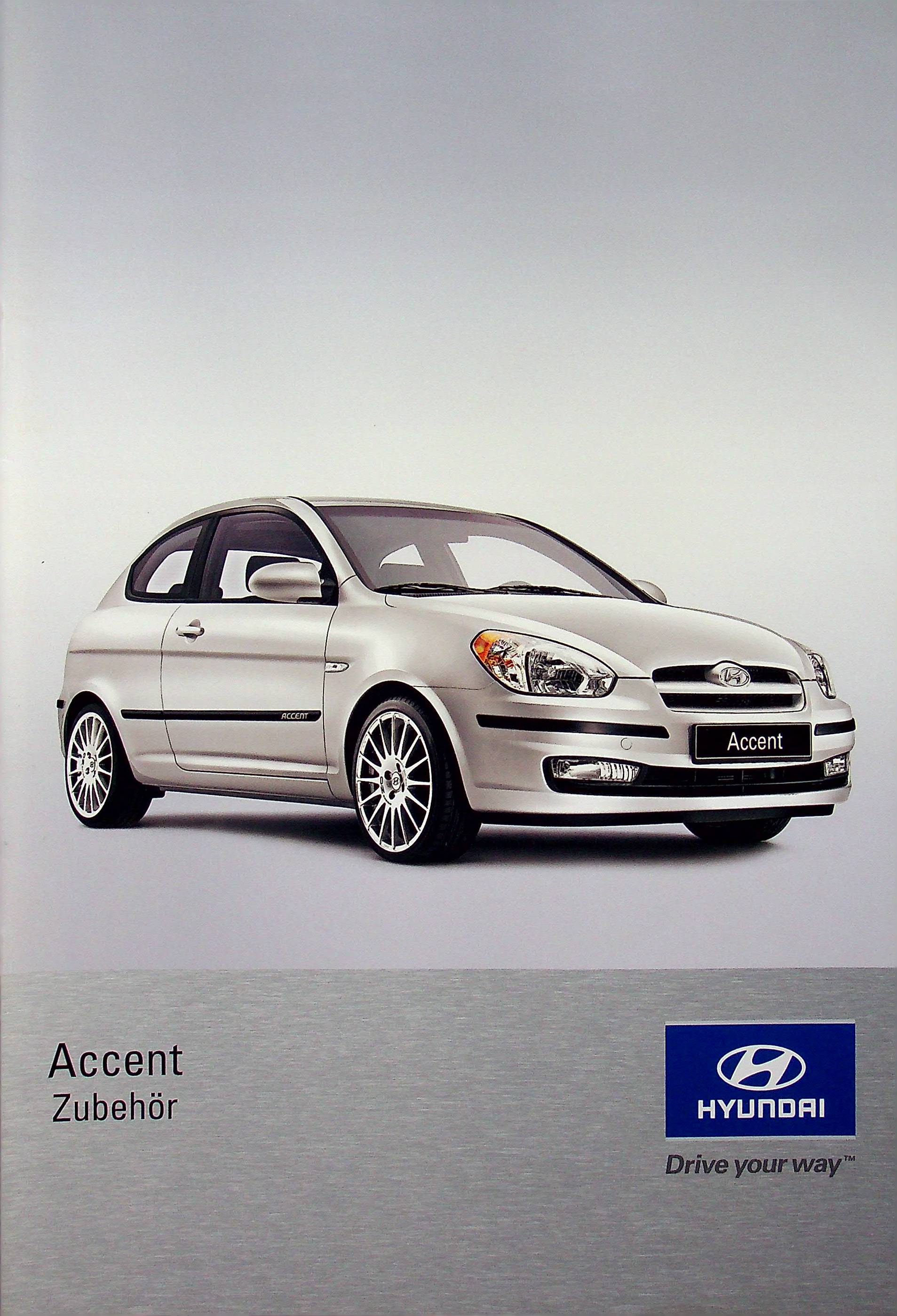 Hyundai Accent - Zubehör - Prospekt 02/2007
