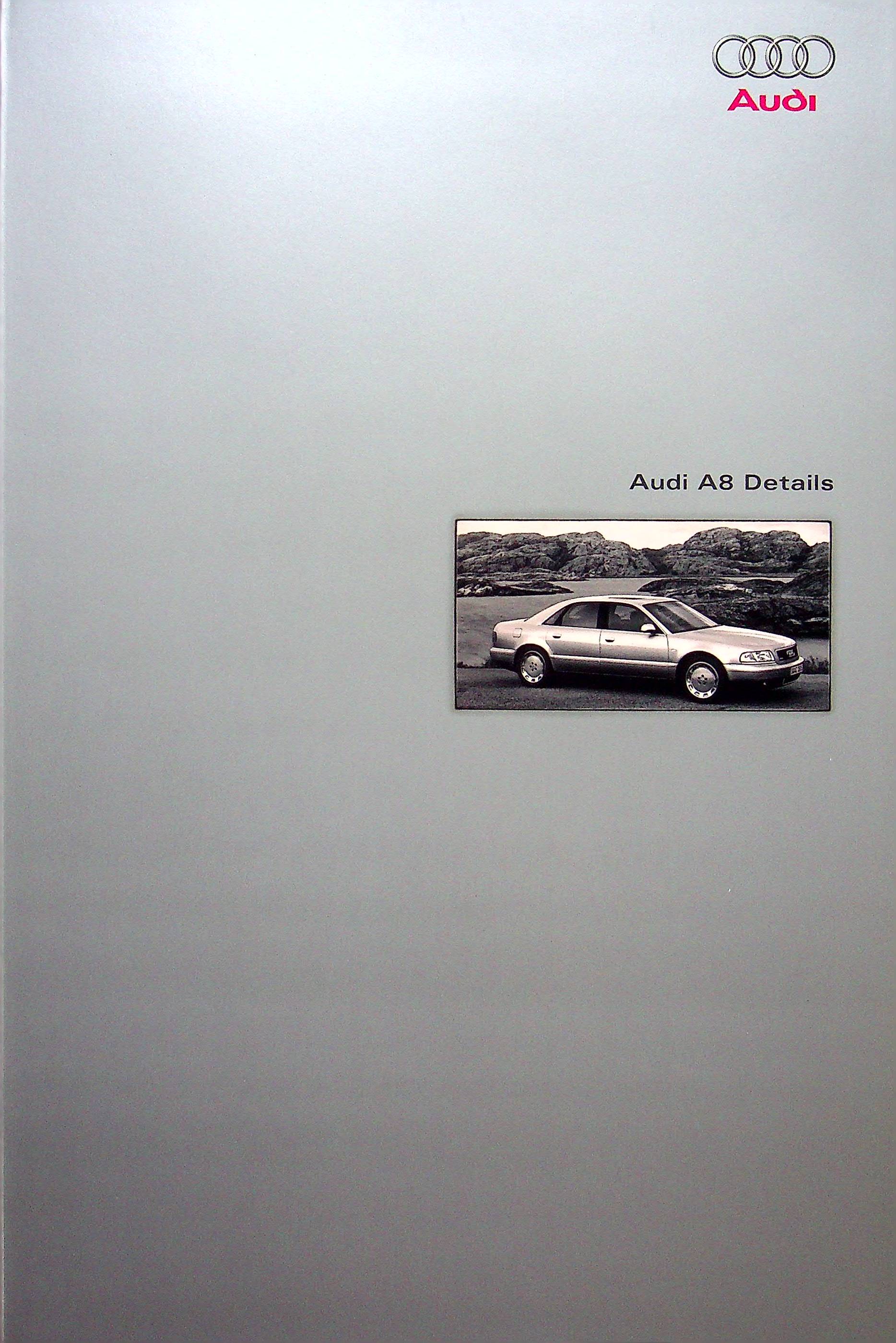 Audi A8 - Details - Prospekt 11/1998
