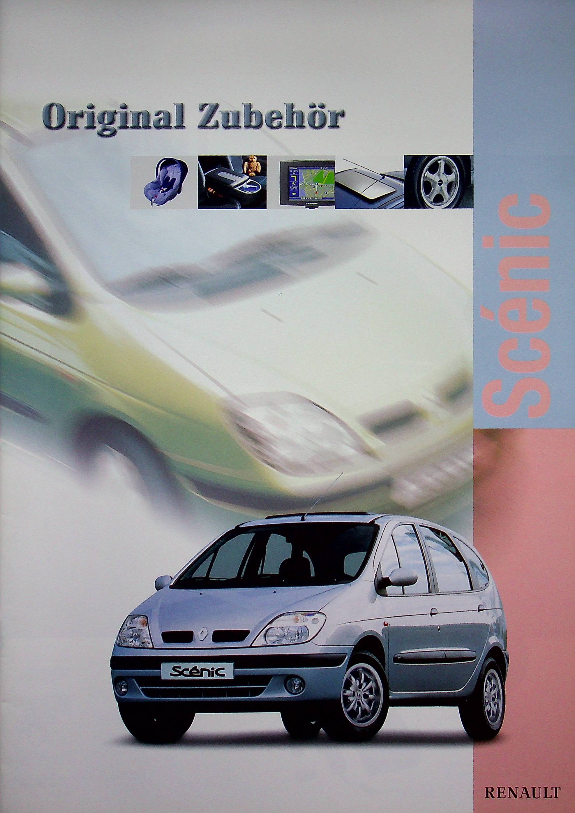 Renault Scenic - Zubehör - Prospekt 01/2000