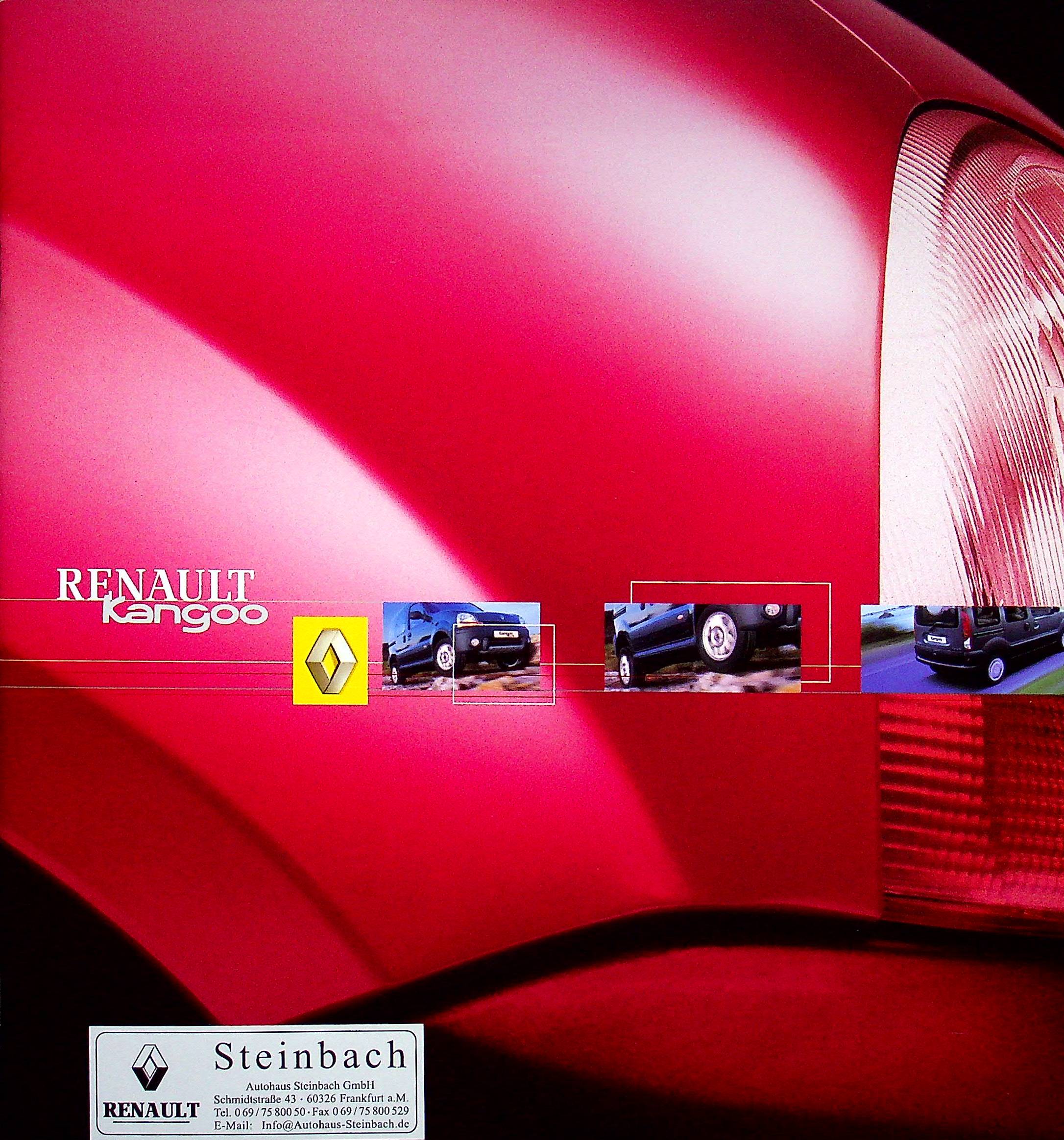 Renault Kangoo Prospekt 01/2002