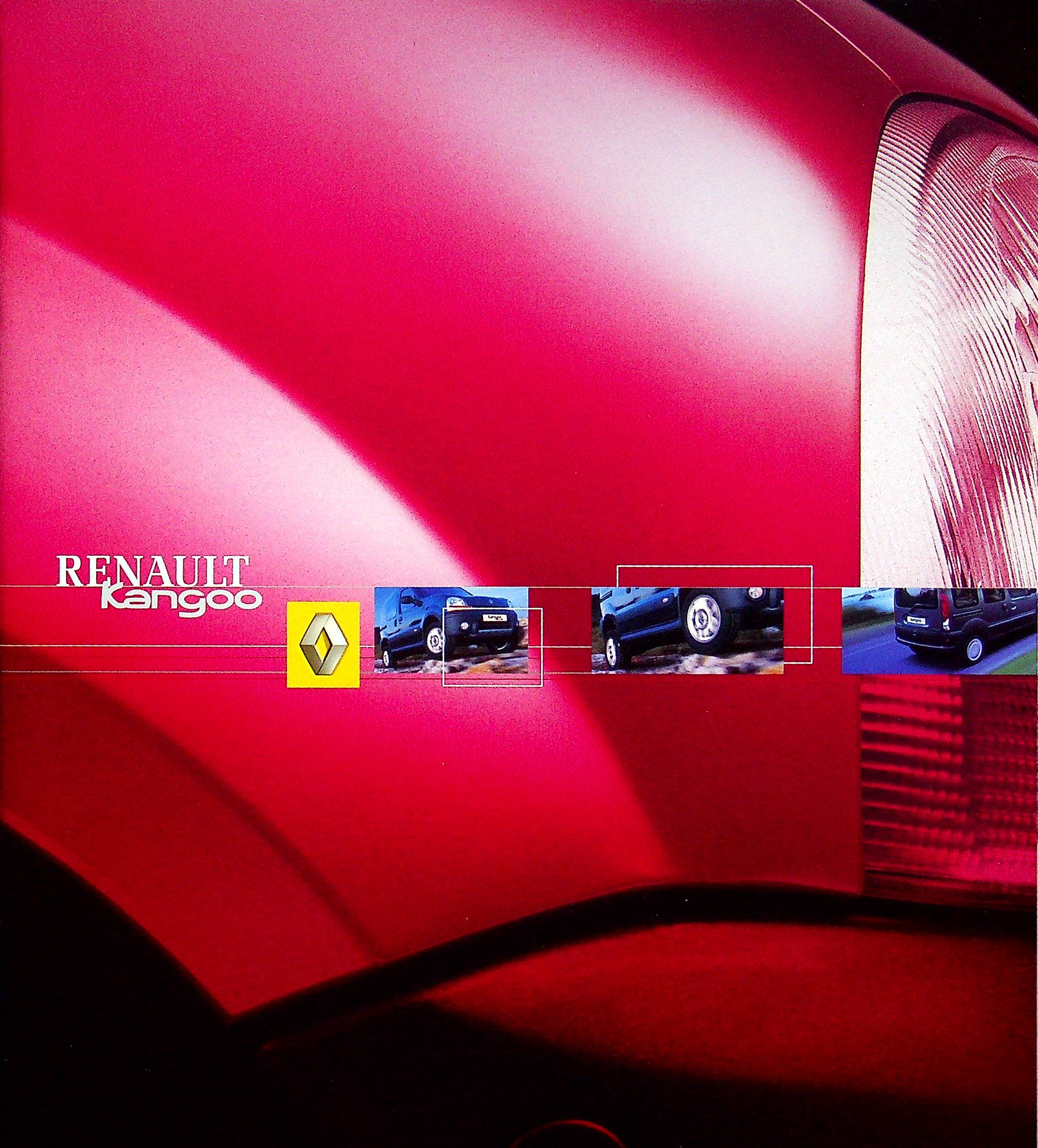 Renault Kangoo Prospekt 09/2001