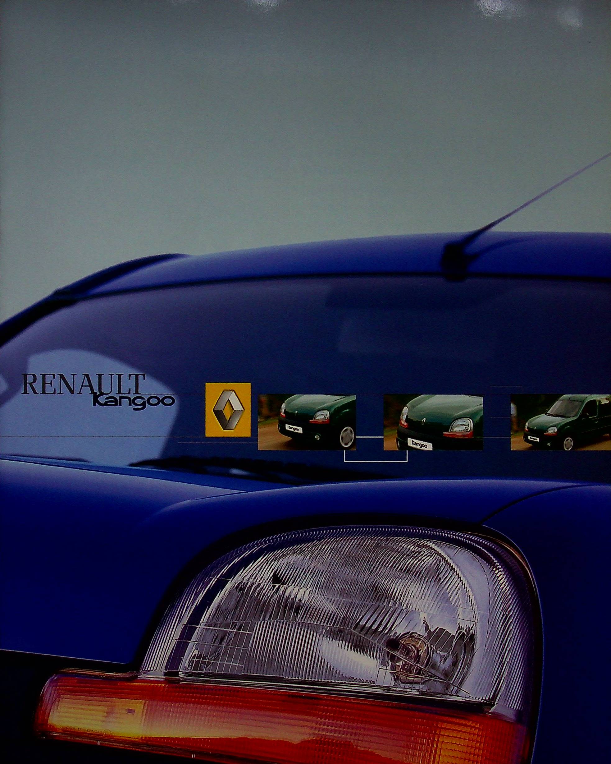 Renault Kangoo Prospekt 02/2001