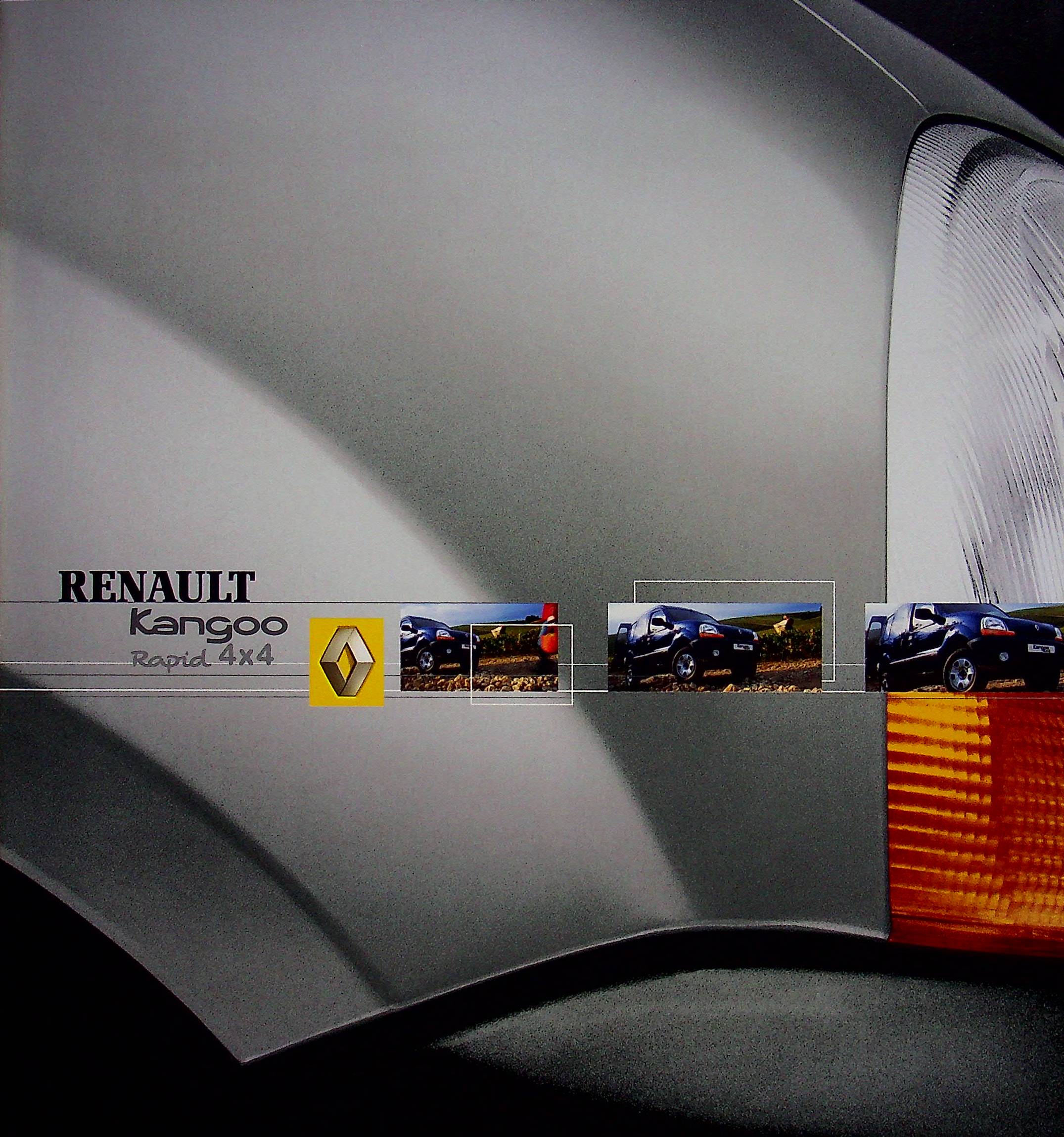 Renault Kangoo Rapid 4x4 Prospekt 04/2003