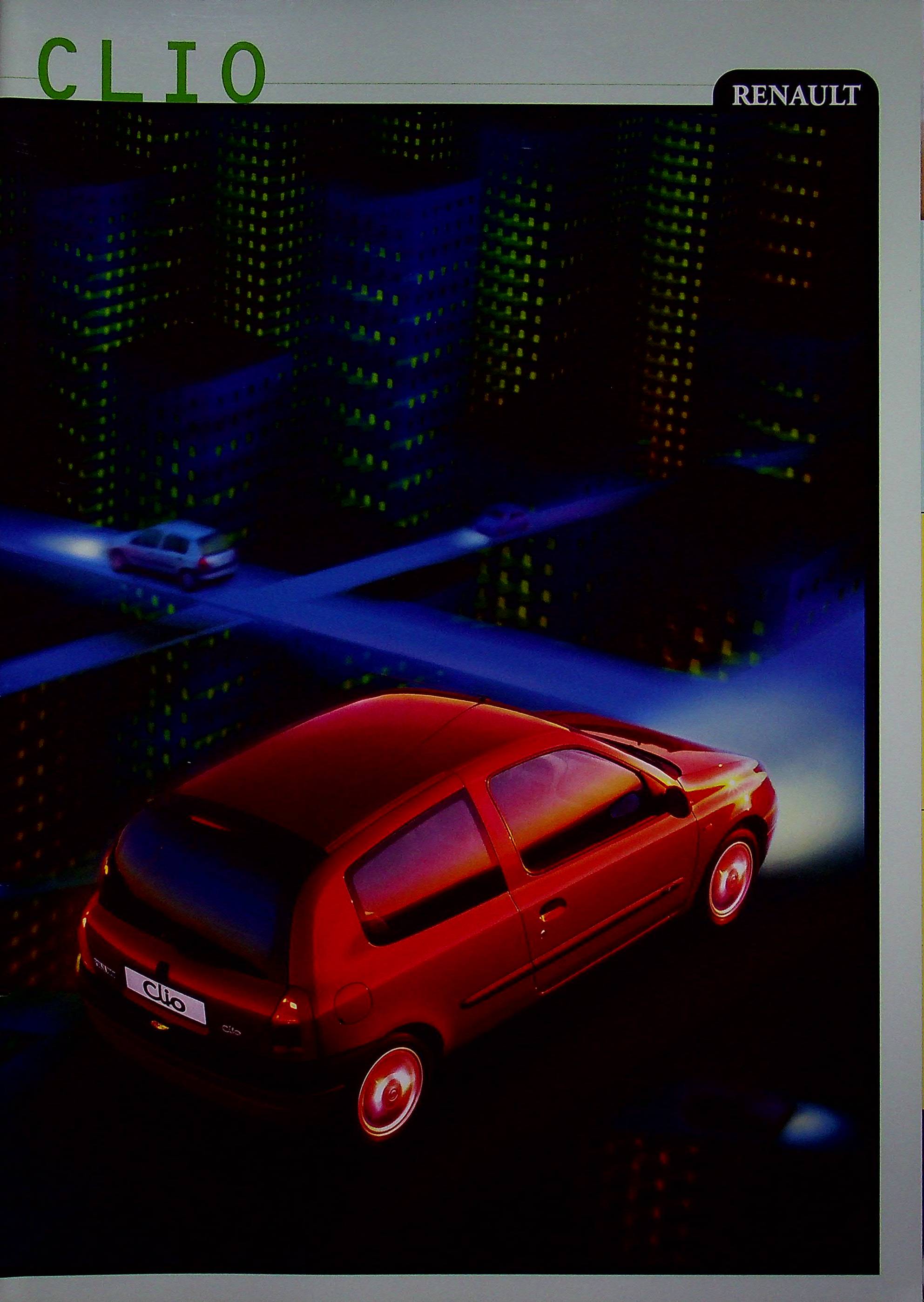 Renault Clio B Prospekt 07/1999