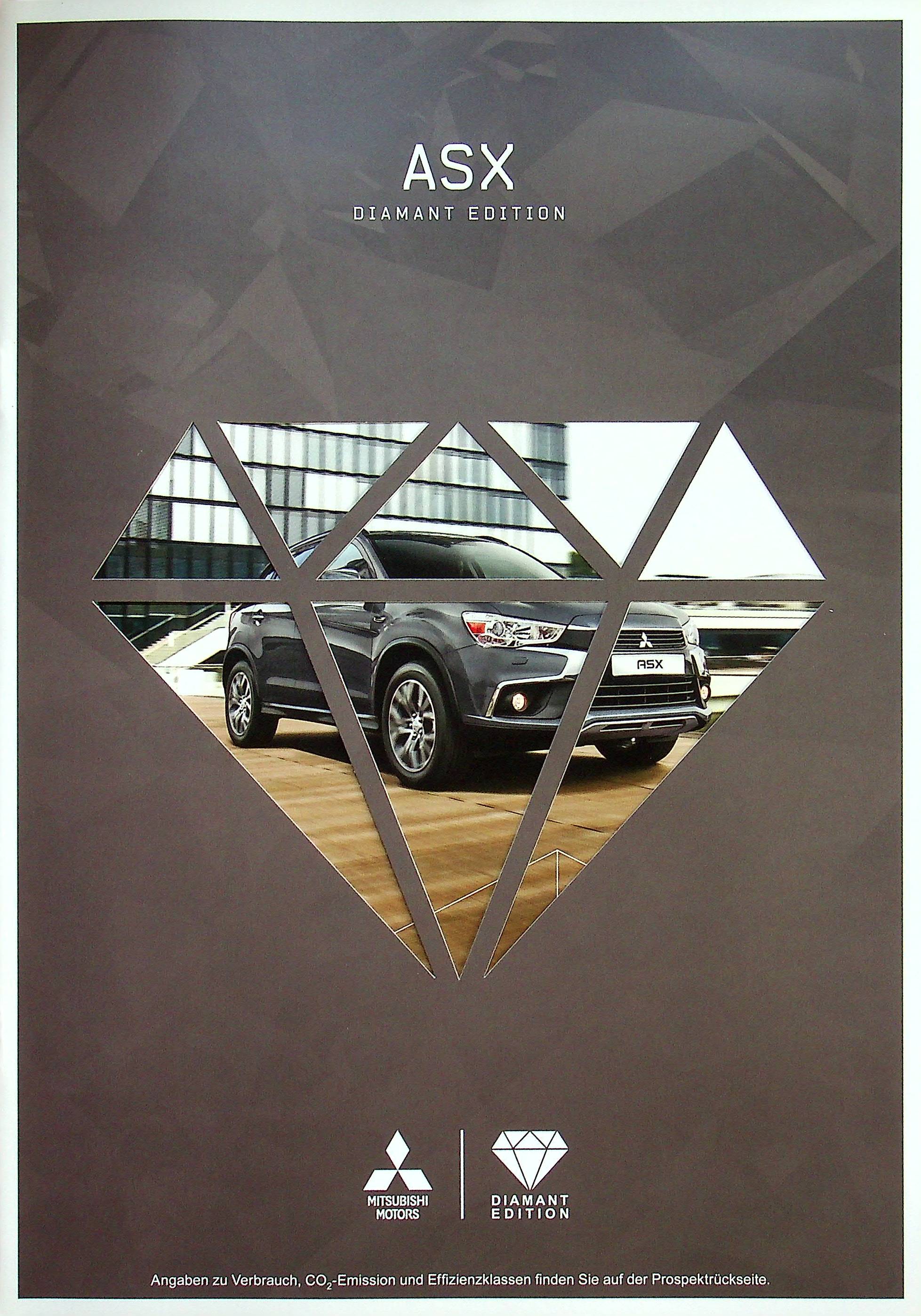Mitsubishi ASX - Diamant Edition - Prospekt 11/2016