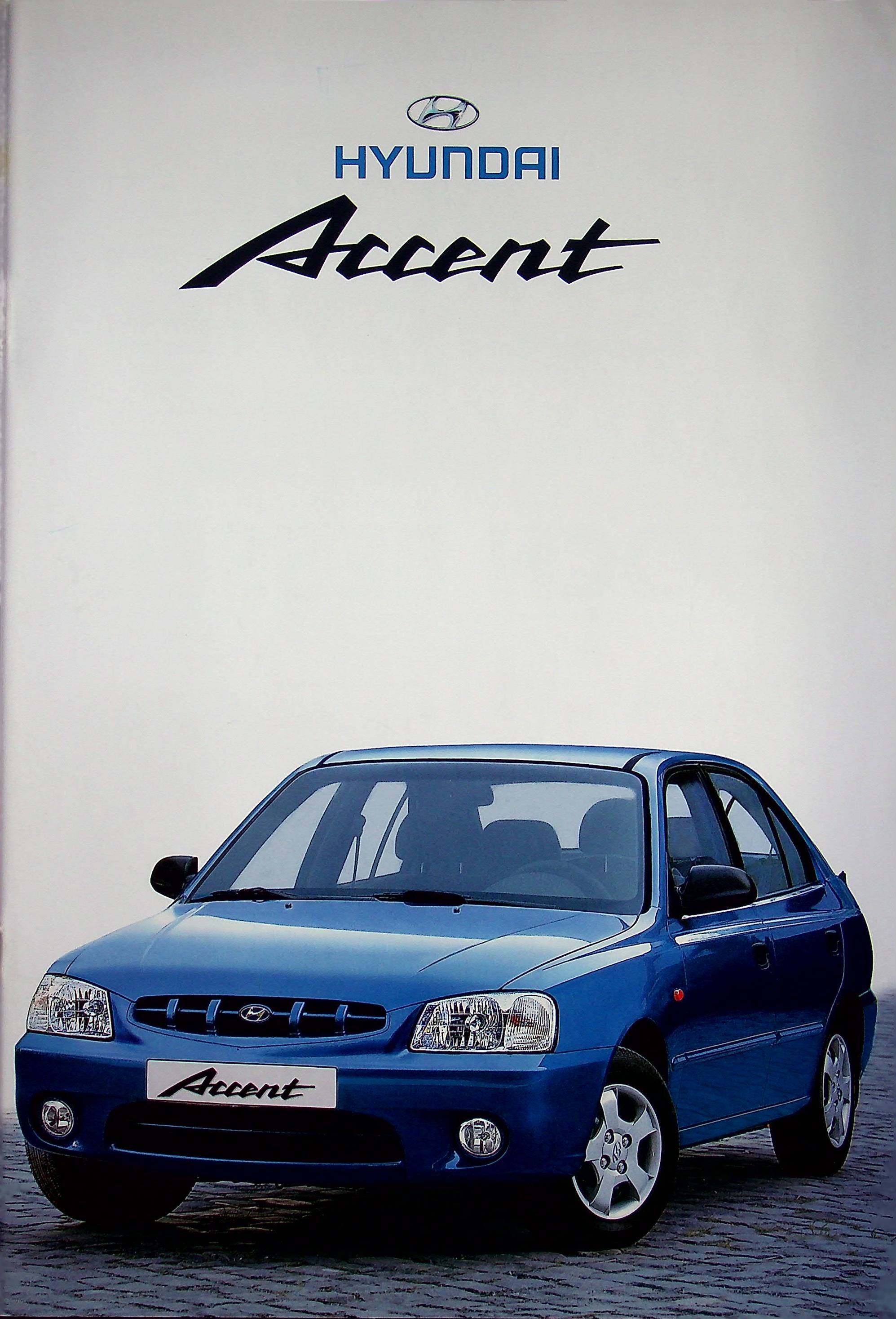 Hyundai Accent Prospekt 06/2001