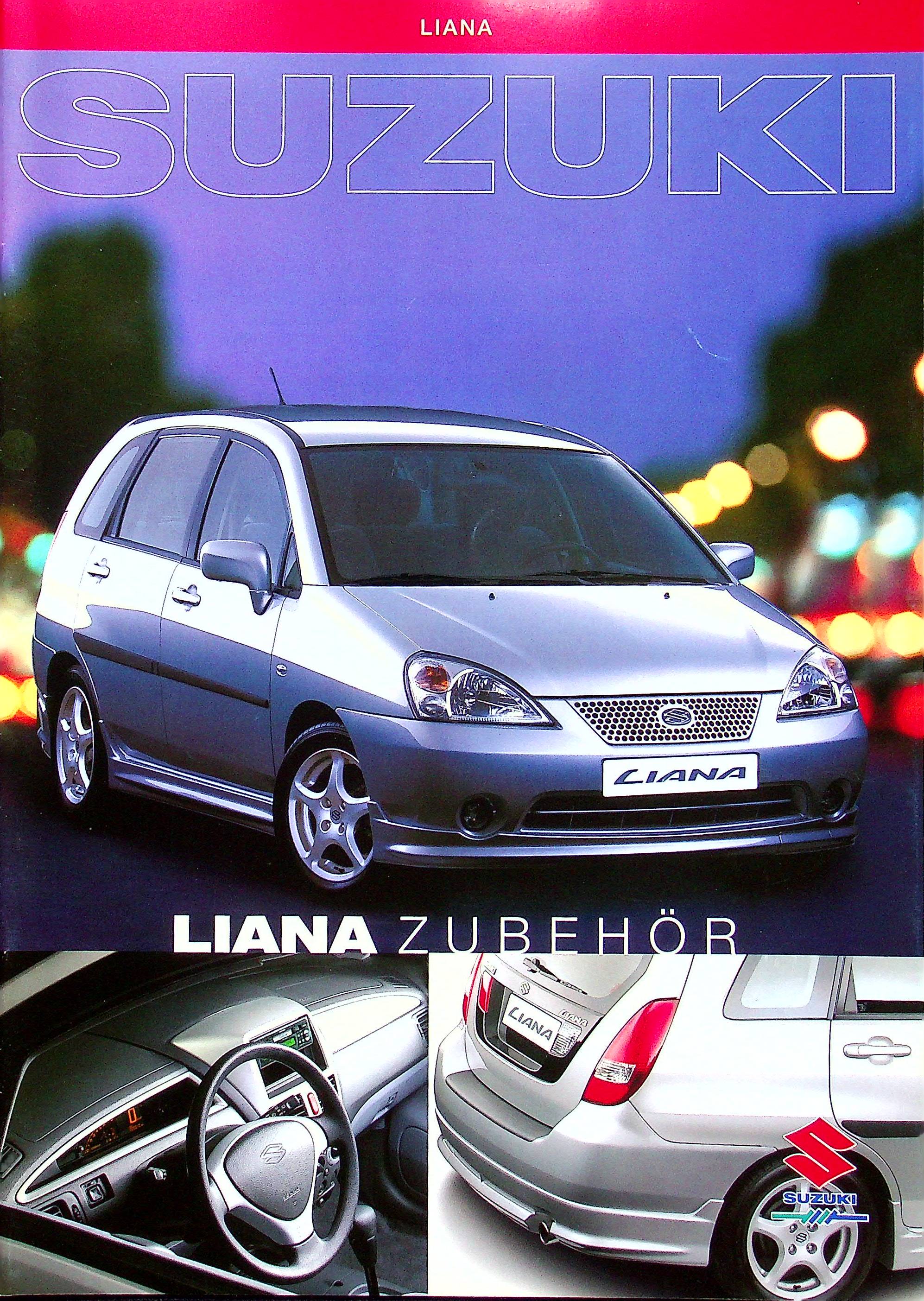 Suzuki Liana - Zubehör - Prospekt 06/2001
