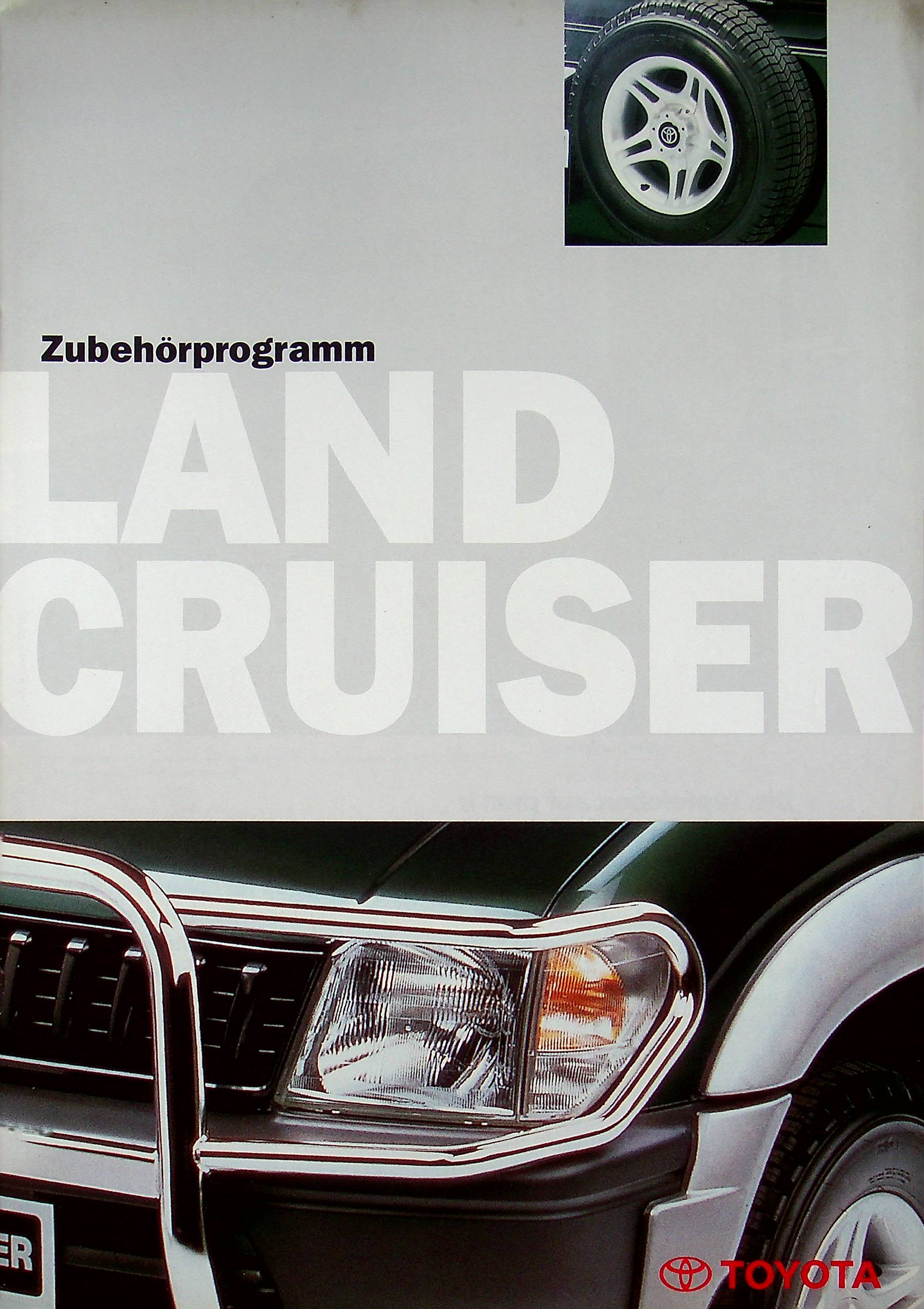 Toyota Land Cruiser - Zubehör - Prospekt 04/1998