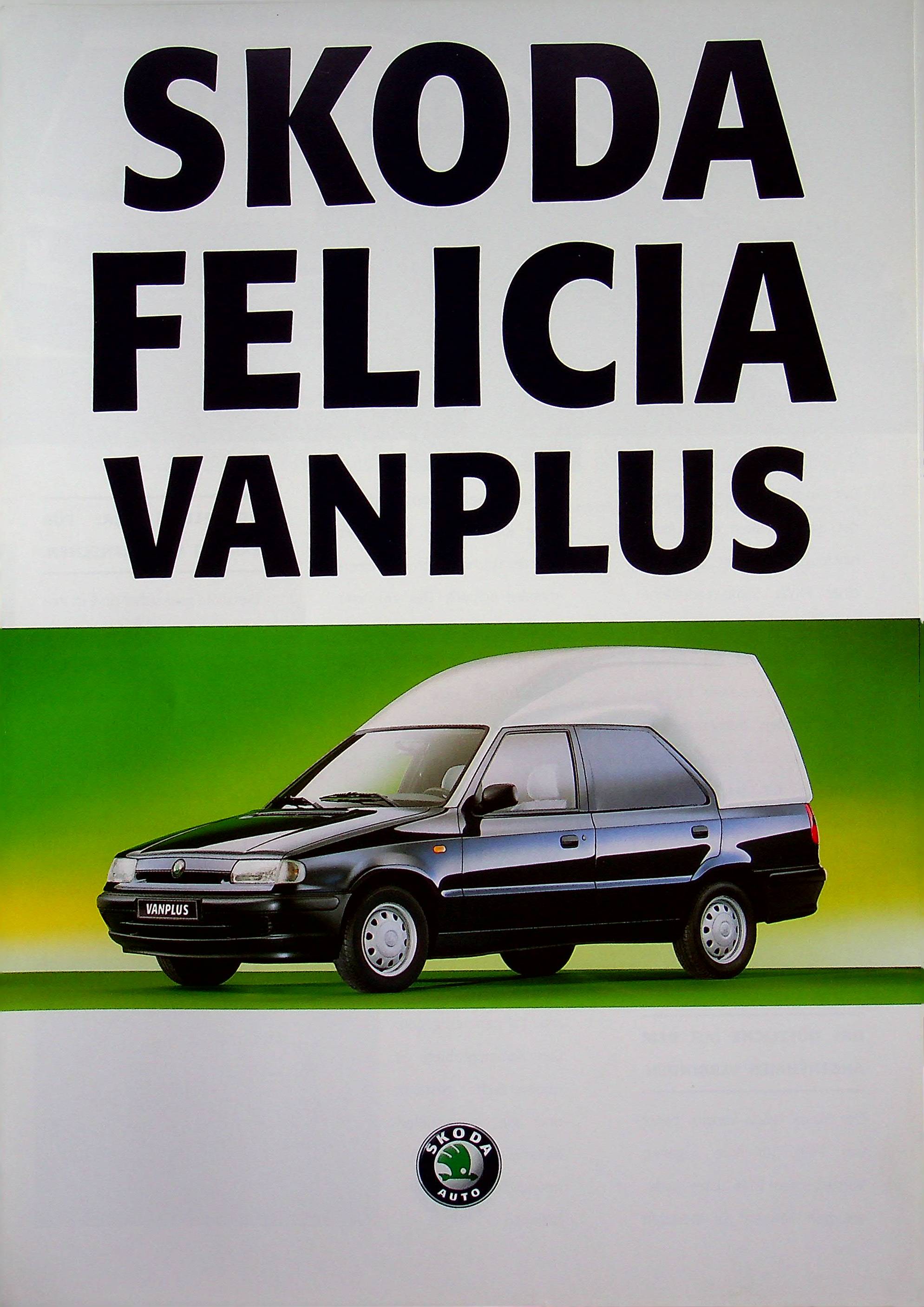 Skoda Felicia - Vanplus - Prospekt 03/1999