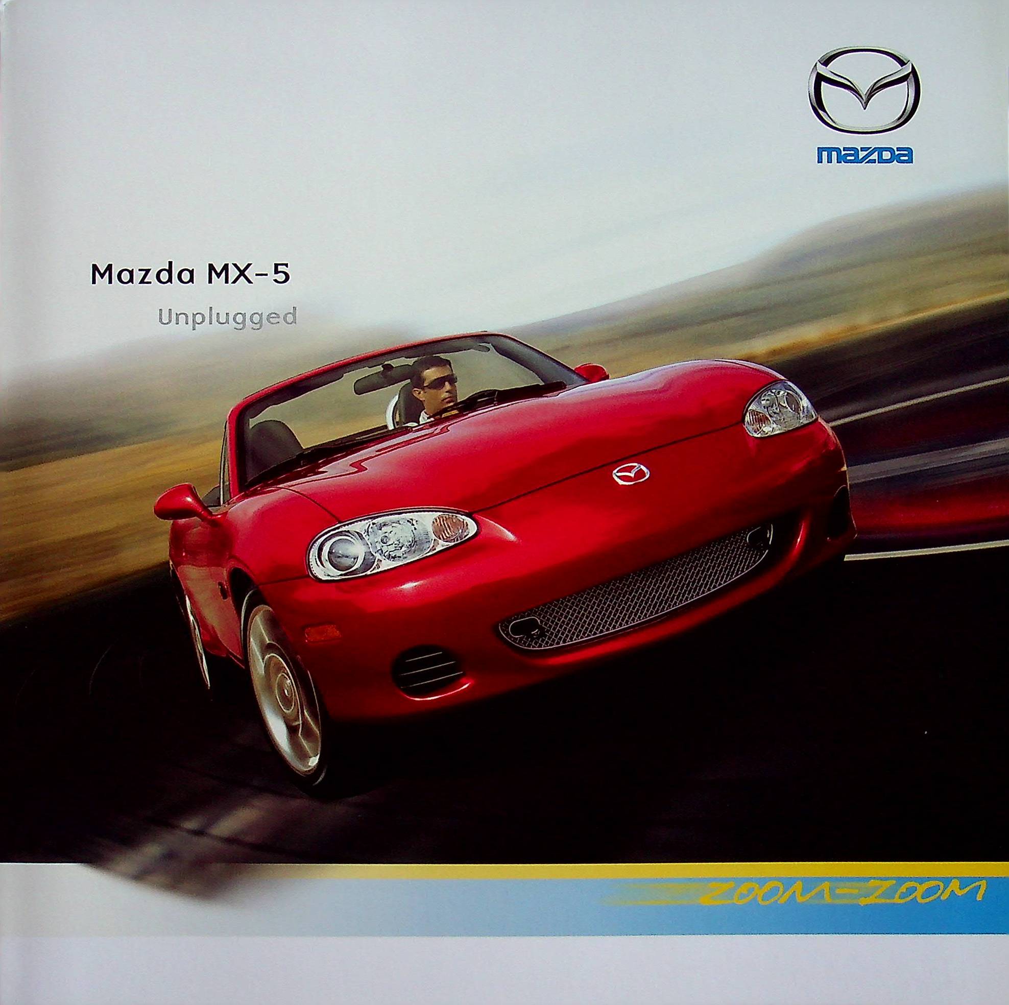 Mazda MX-5 - Unplugged - Prospekt 12/2003