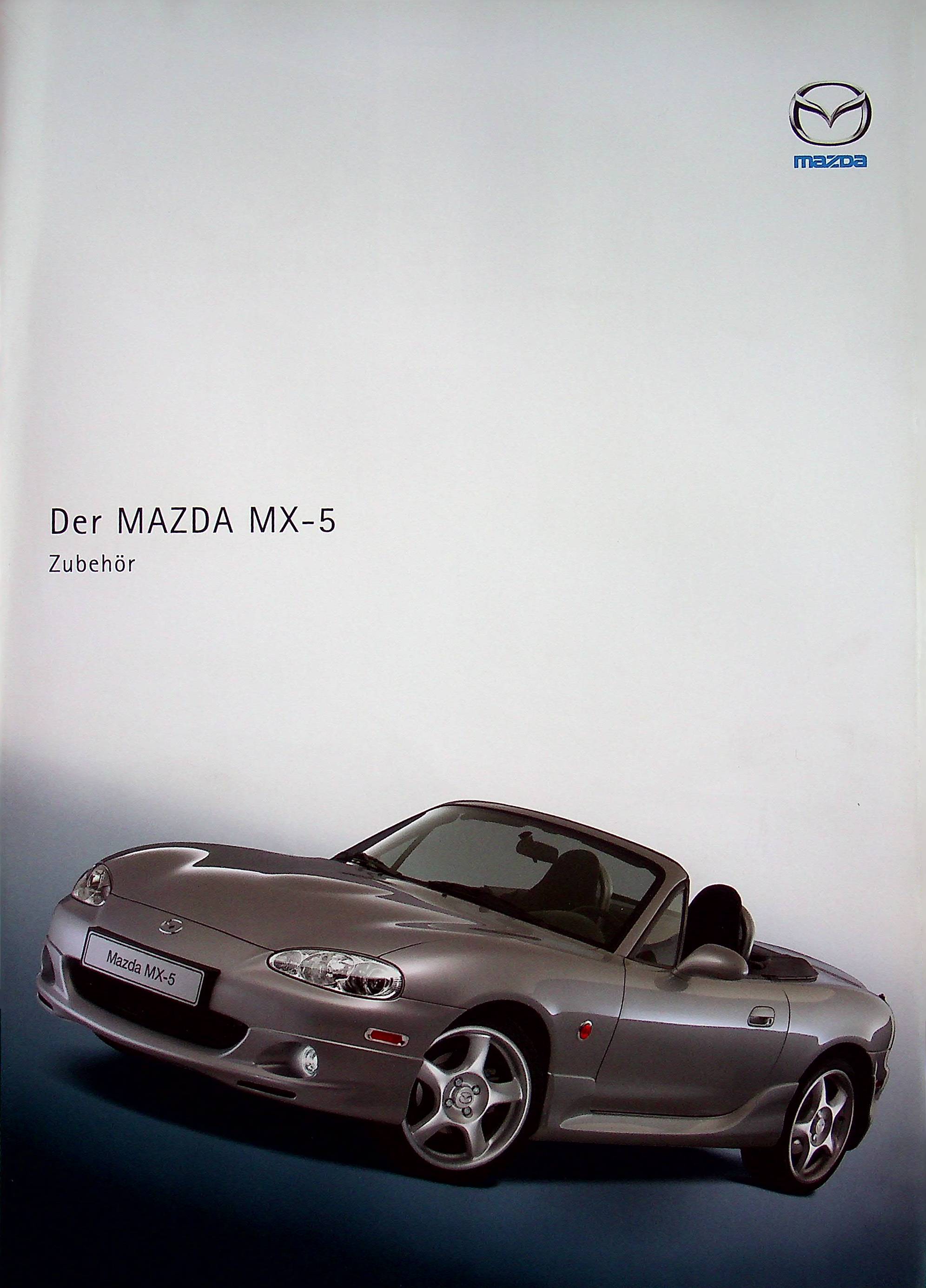 Mazda MX-5 - Zubehör - Prospekt 04/2003