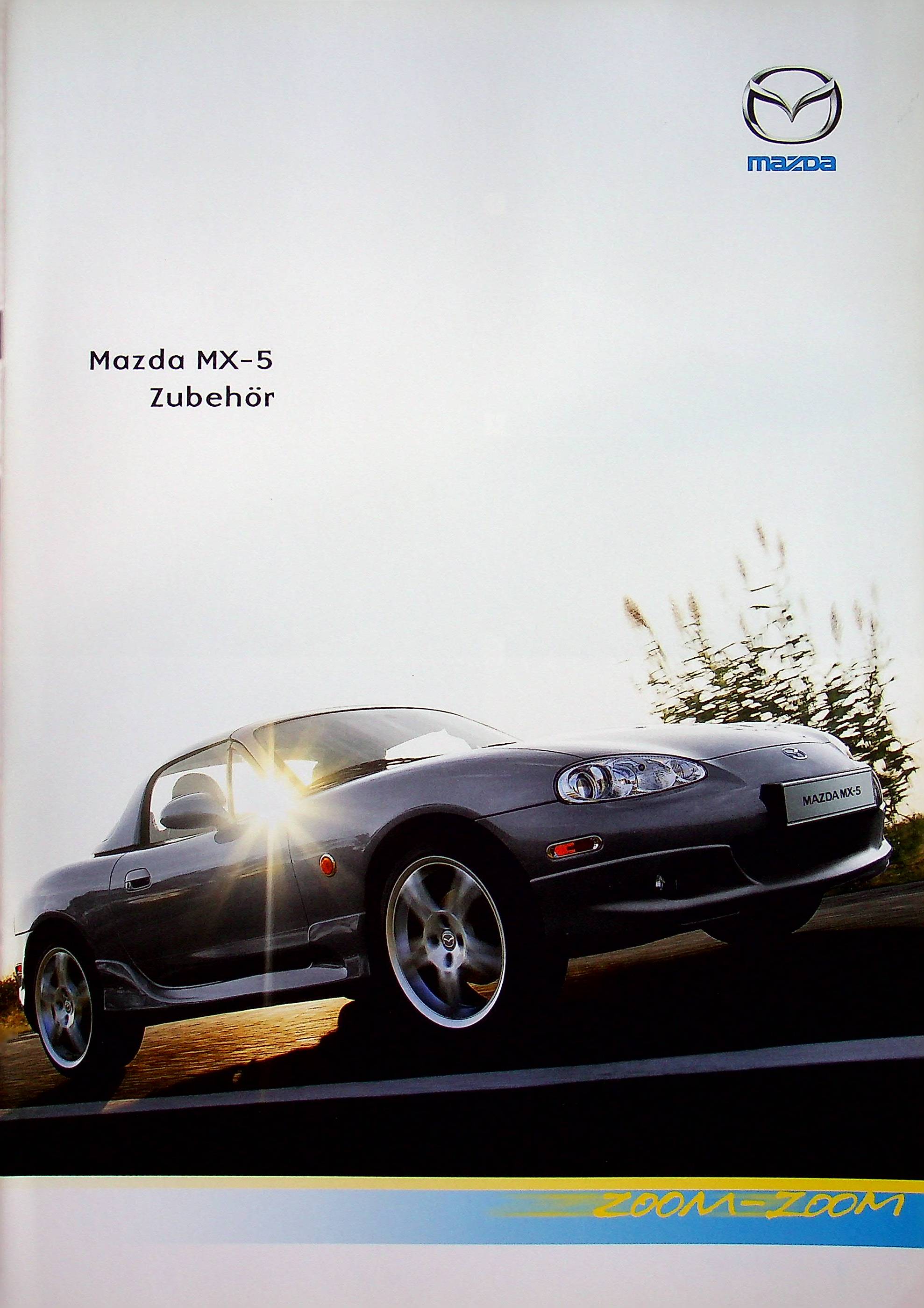 Mazda MX-5 - Zubehör - Prospekt 04/2004