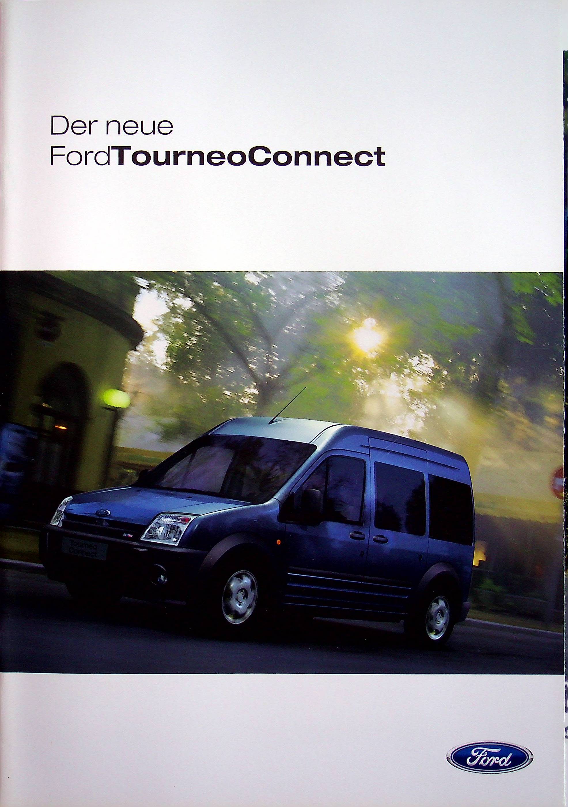 Ford Tourneo Connect Prospekt 08/2002