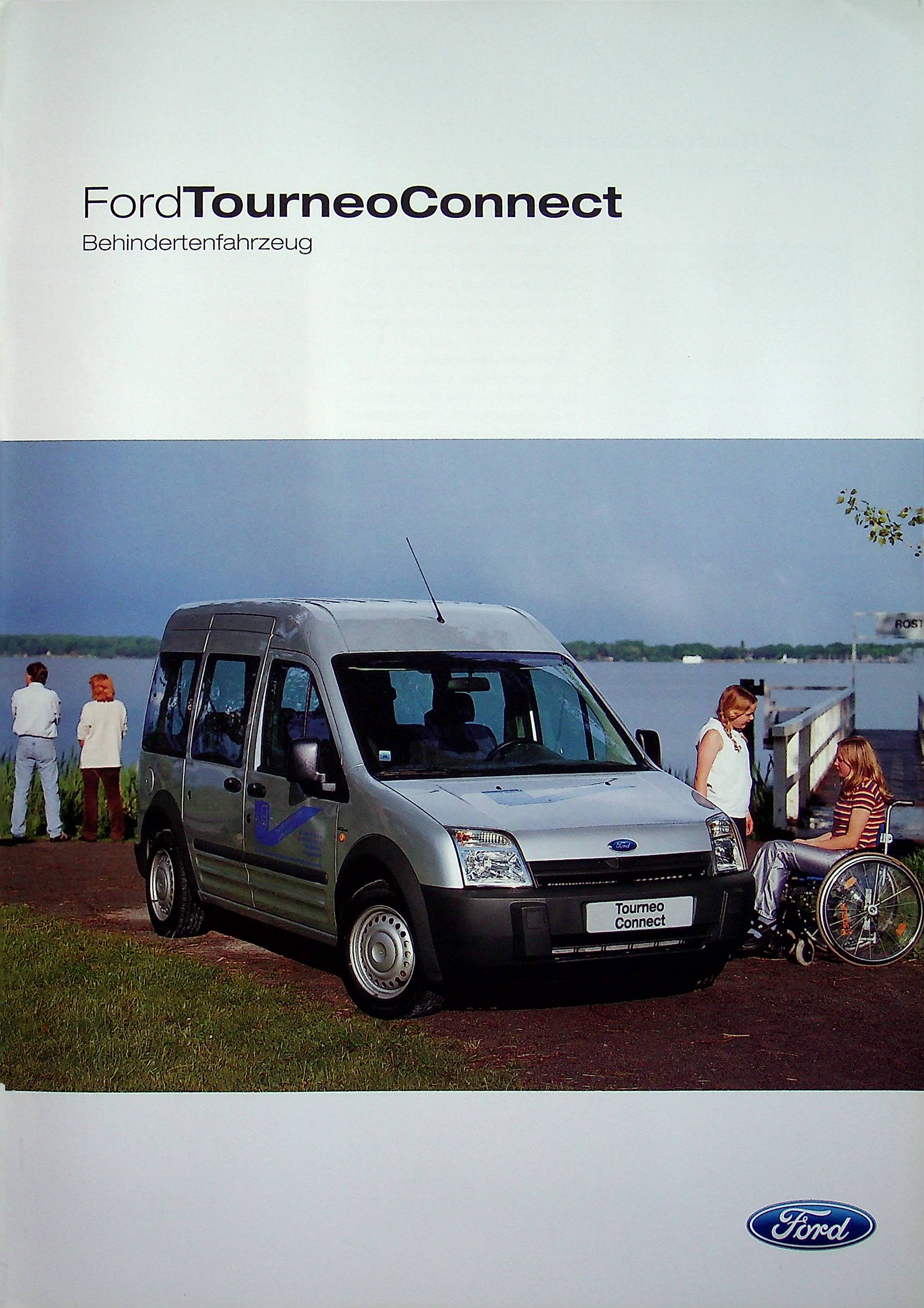 Ford Tourneo Connect - Behindertentransport - Prospekt 07/2003