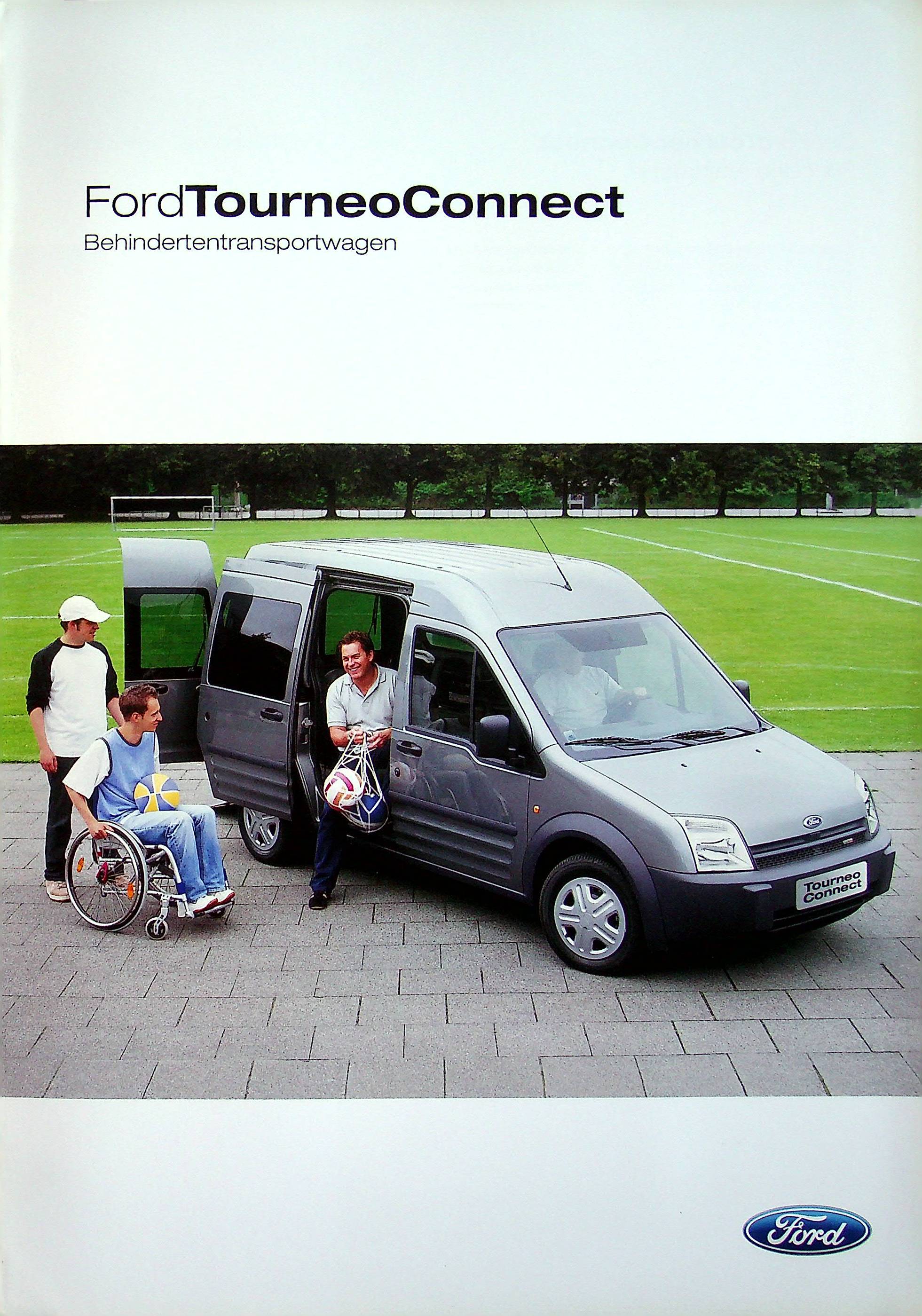 Ford Tourneo Connect - Behindertentransport - Prospekt 09/2004