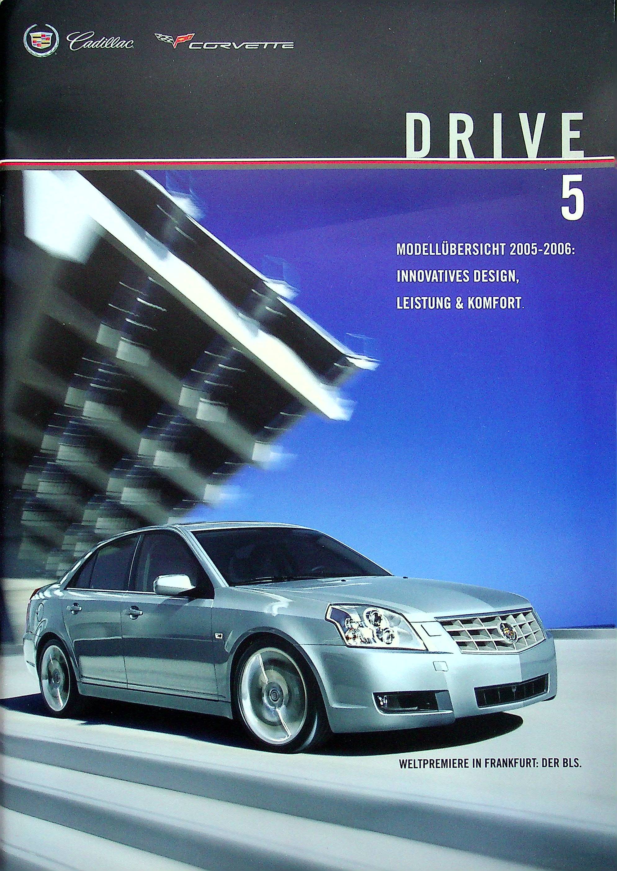 Cadillac BLS CTS SRX STS Escalade Prospekt 2005