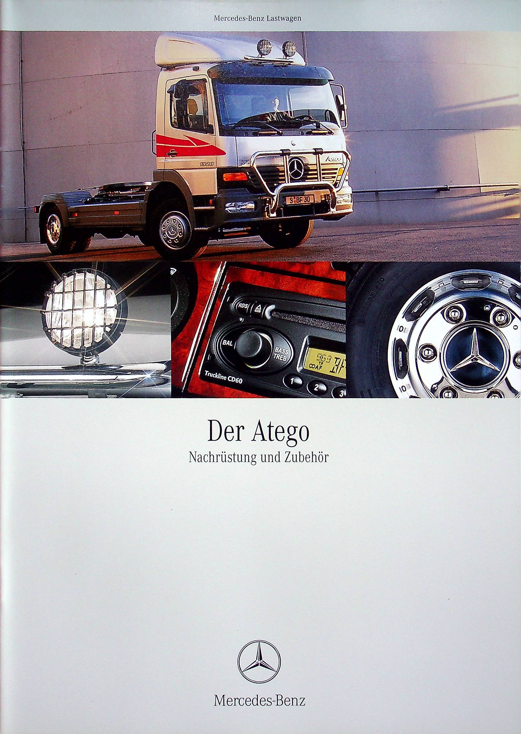 Mercedes Atego - Zubehör - Prospekt 09/2000