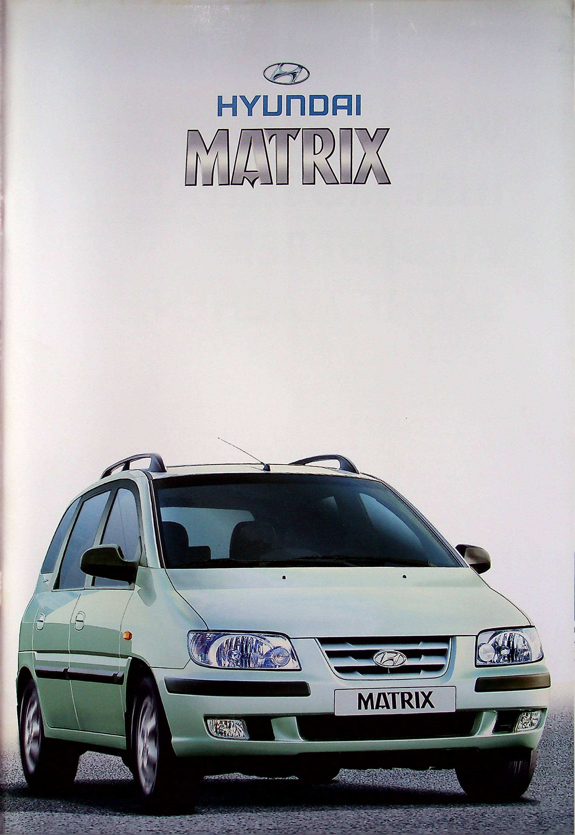 Hyundai Matrix Prospekt 07/2001