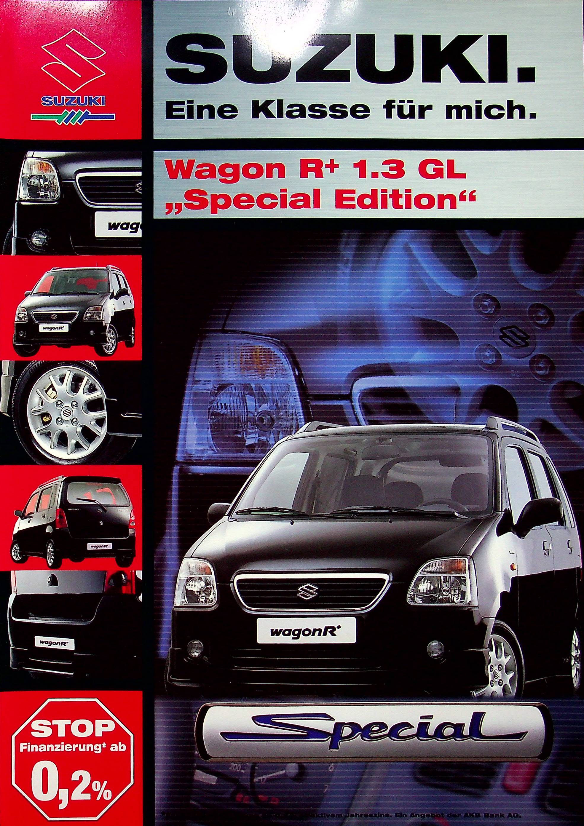 Suzuki Wagon R+ - Special Edition - Prospekt 02/2002