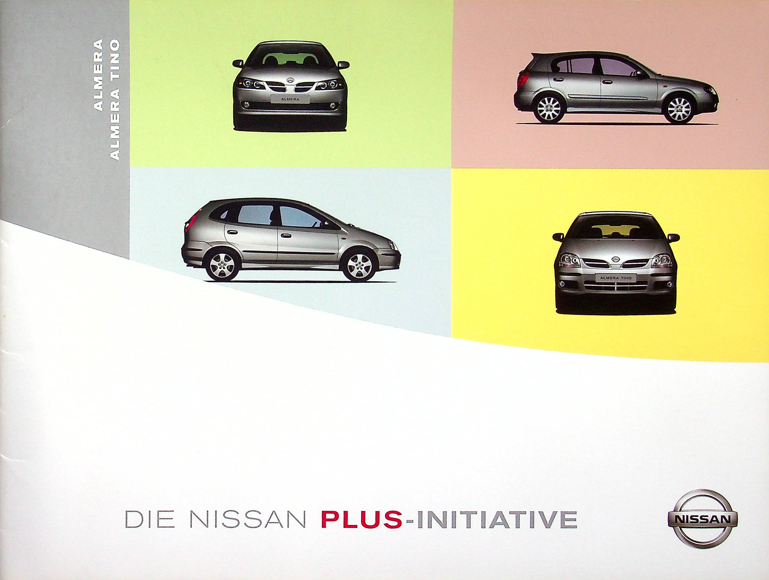 Nissan Almera + Tino - Plus - Prospekt 12/2003