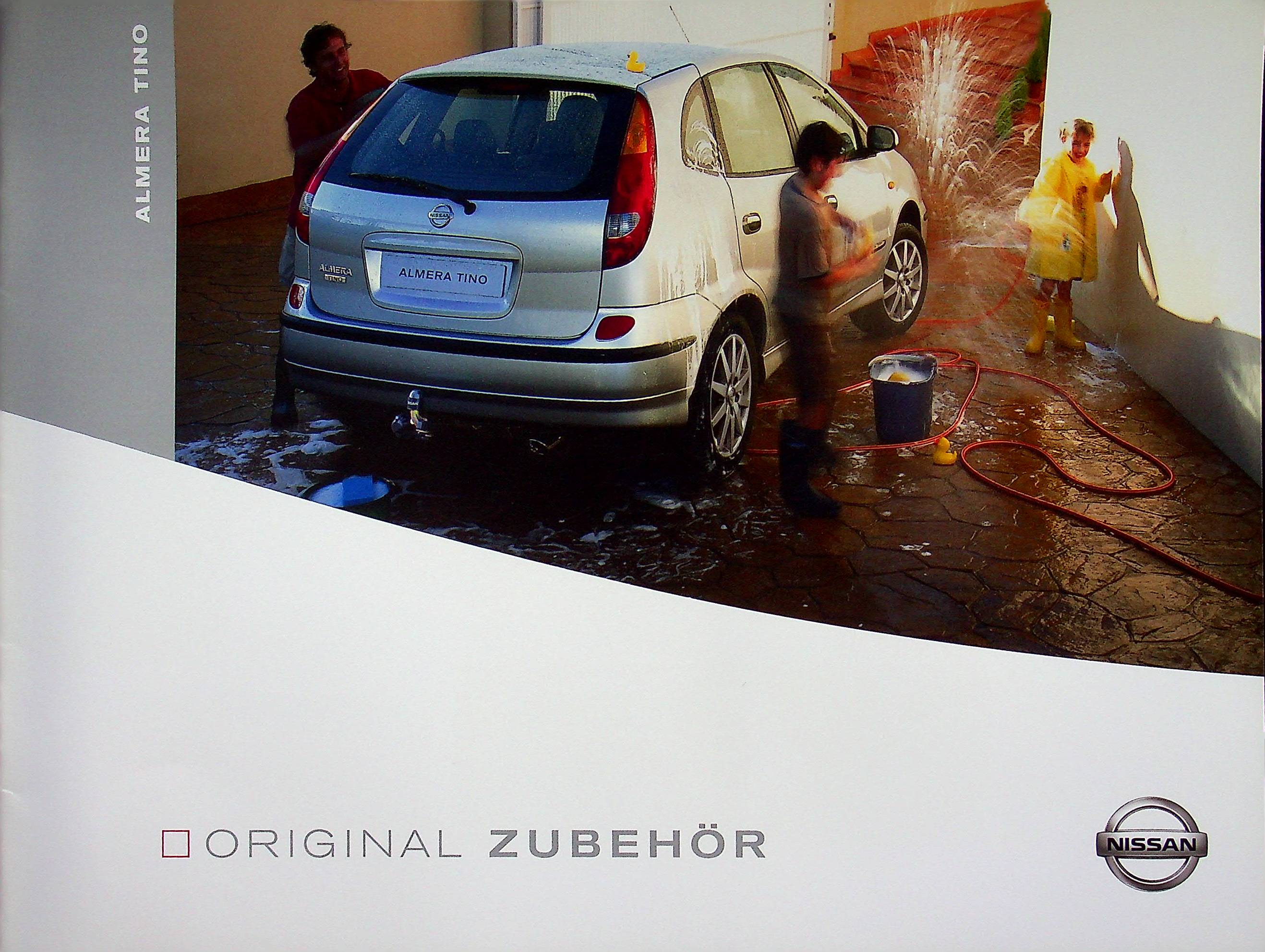 Nissan Almera Tino - Zubehör - Prospekt 02/2003