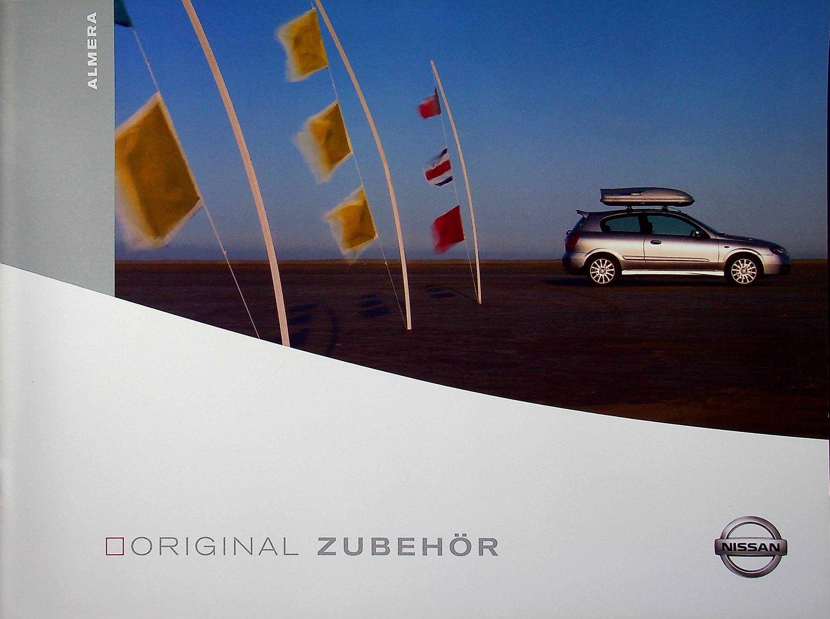 Nissan Almera - Zubehör - Prospekt 09/2002