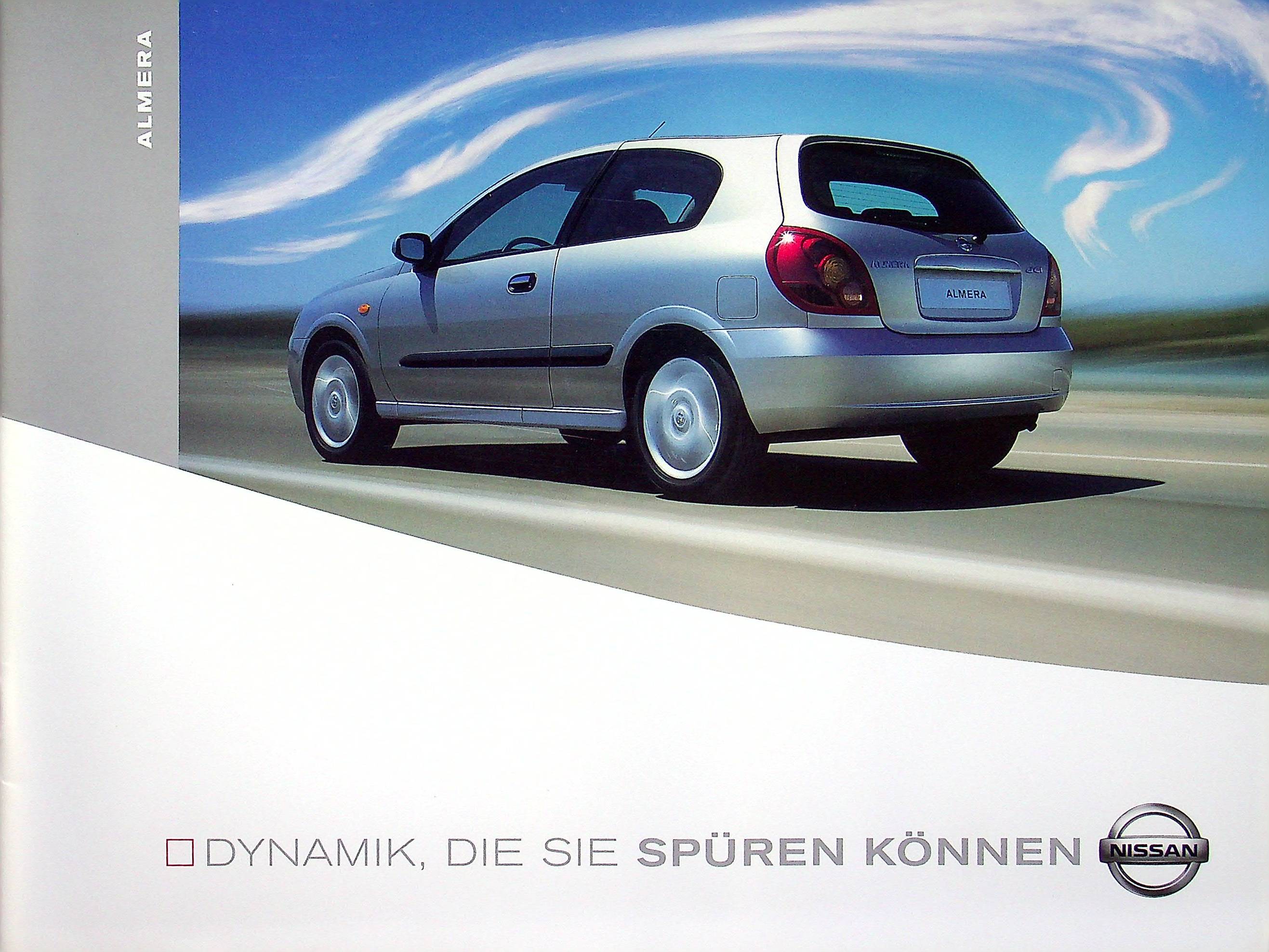 Nissan Almera Prospekt 09/2003