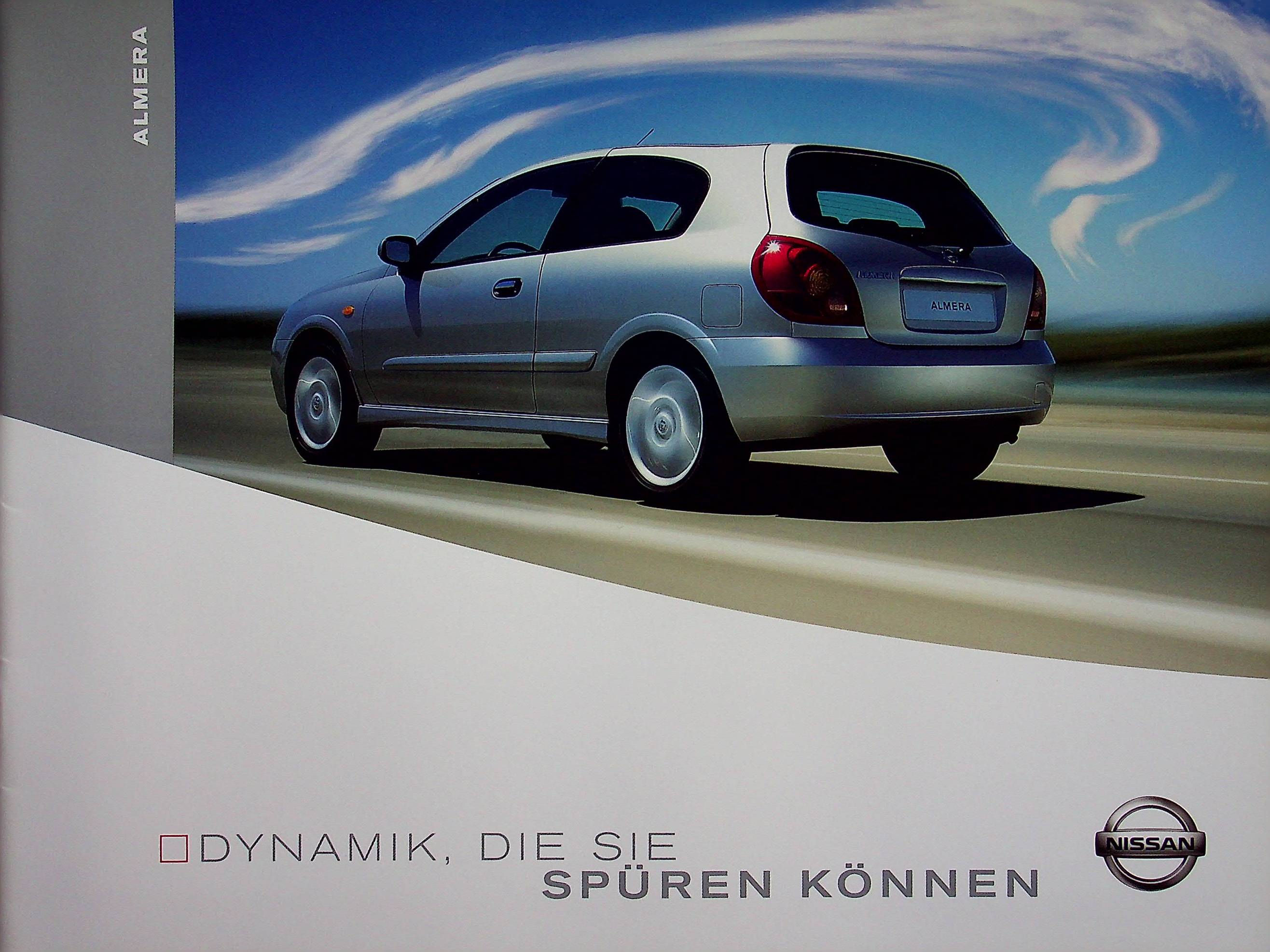 Nissan Almera Prospekt 09/2002